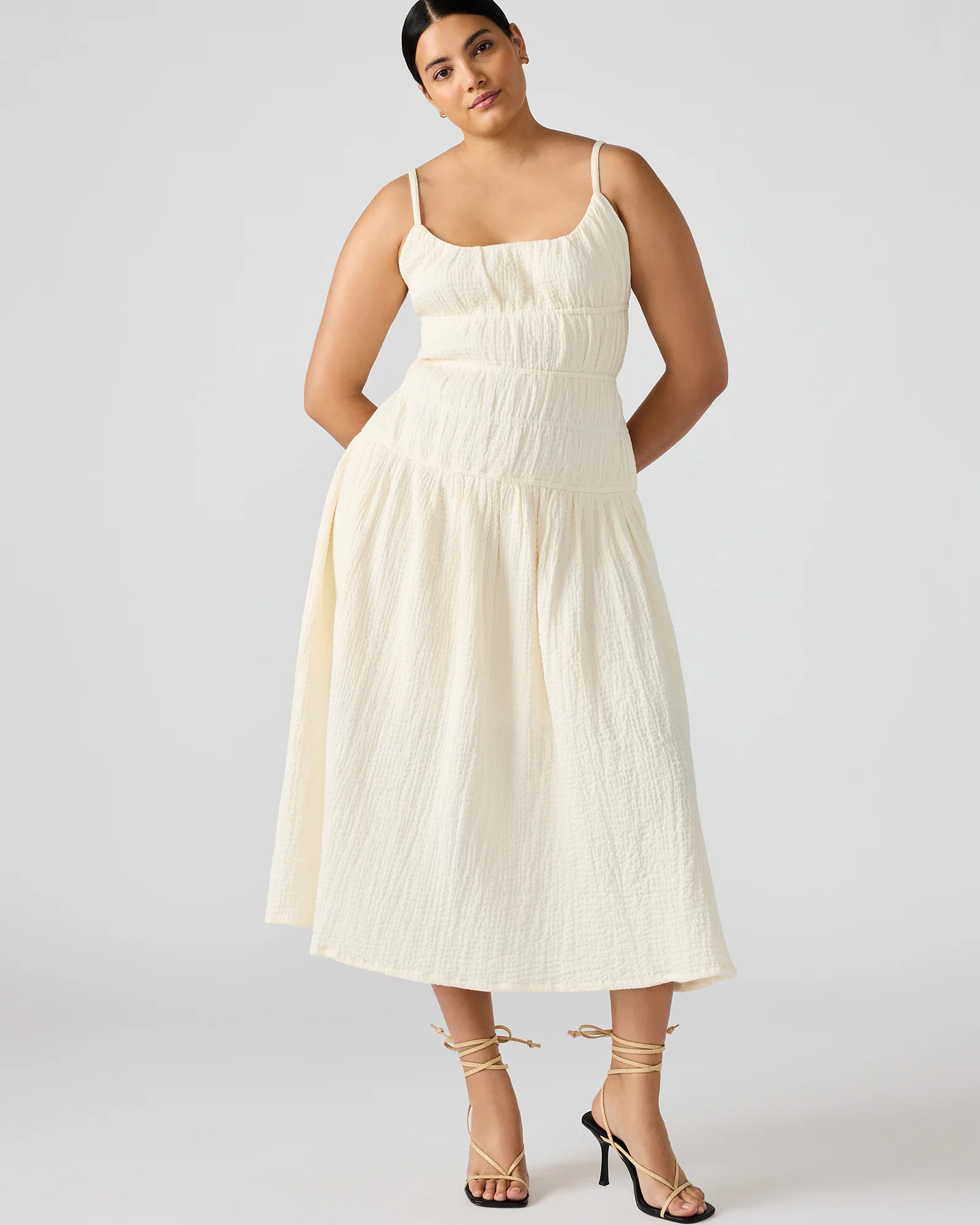 TOBY DRESS IVORY