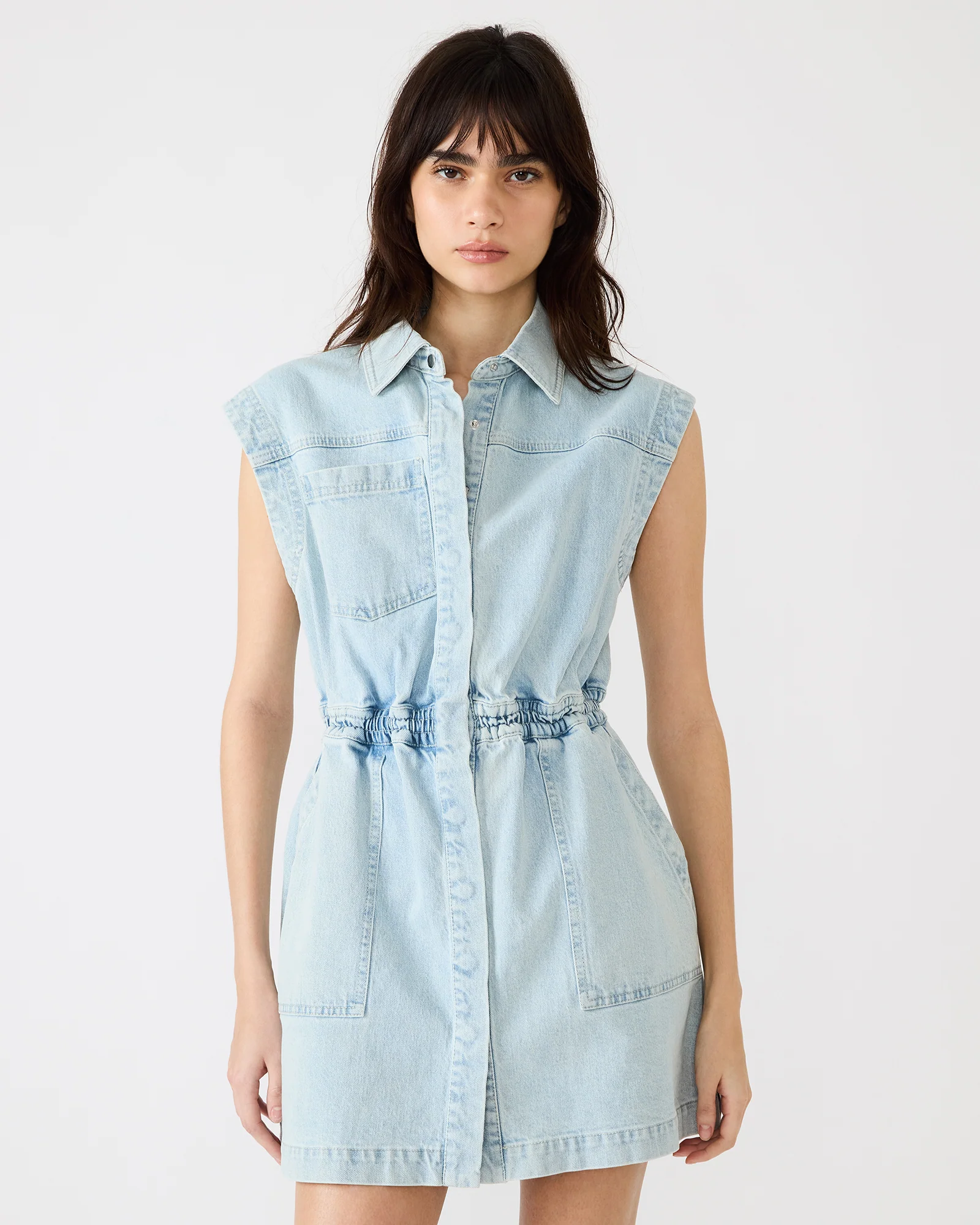 ROBBIE DRESS ARUBA BLUE