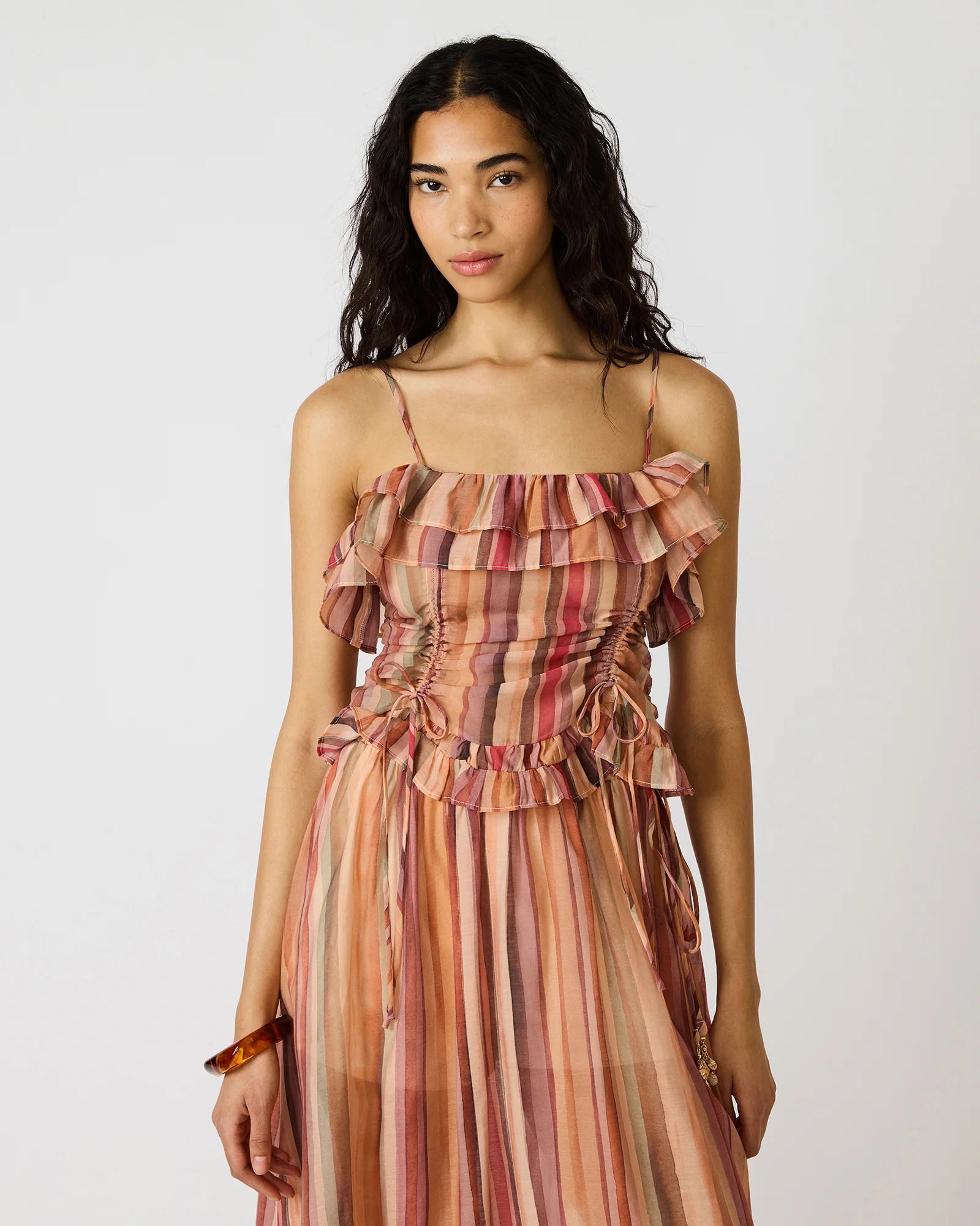 SHILLOH TOP STRIPE MULTI