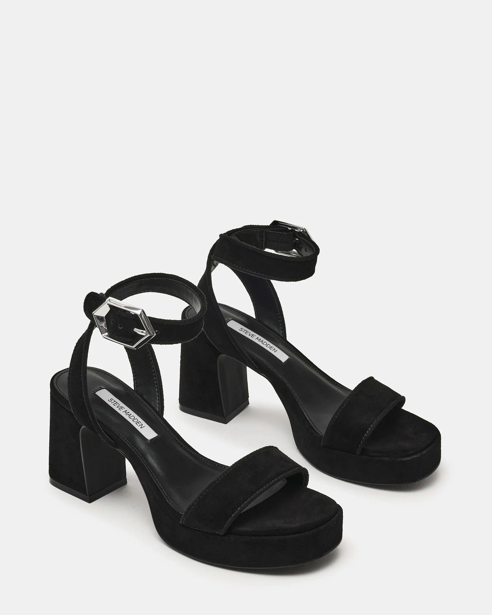 ELIDA BLACK SUEDE