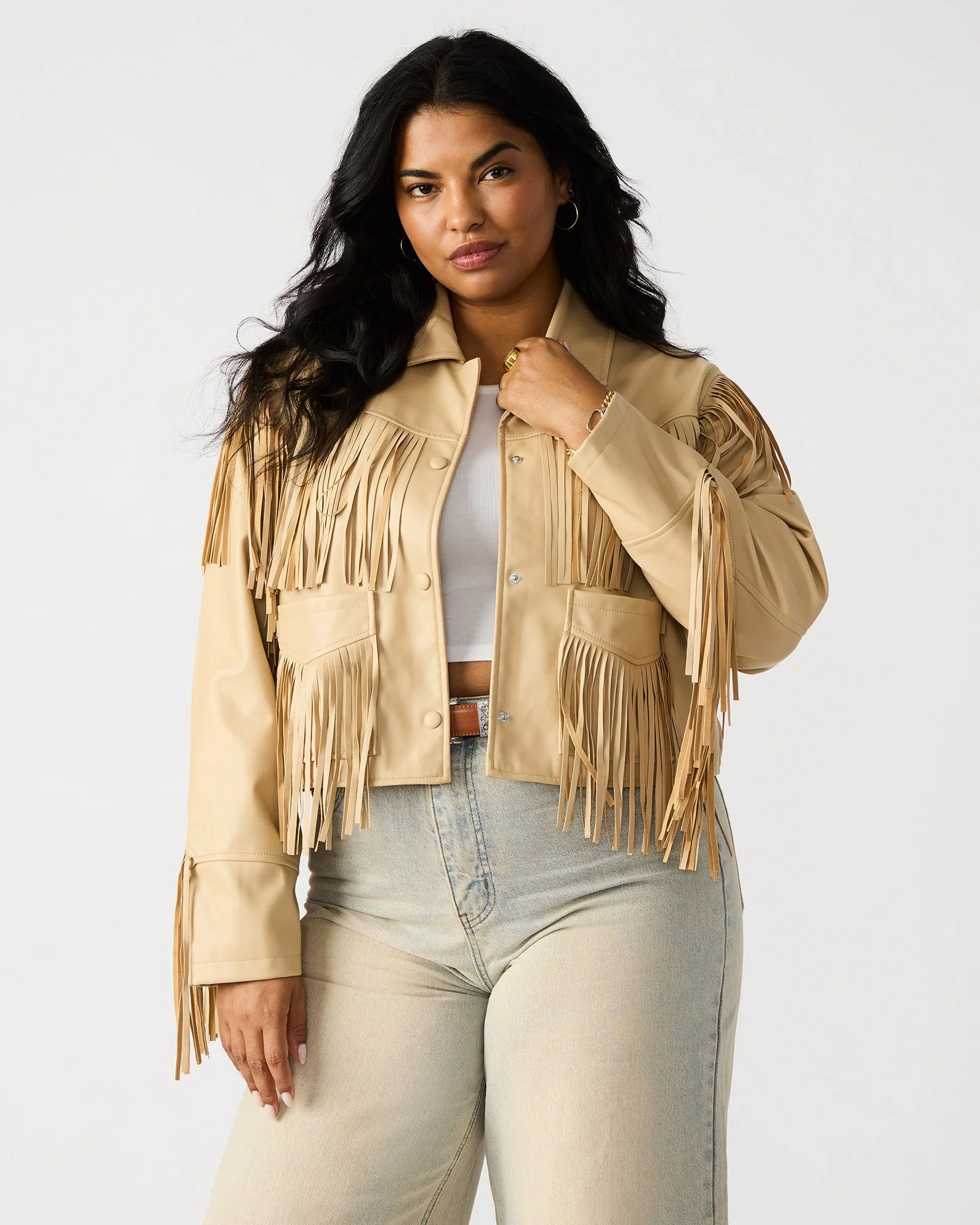 HALIA JACKET TAN - SM REBOOTED