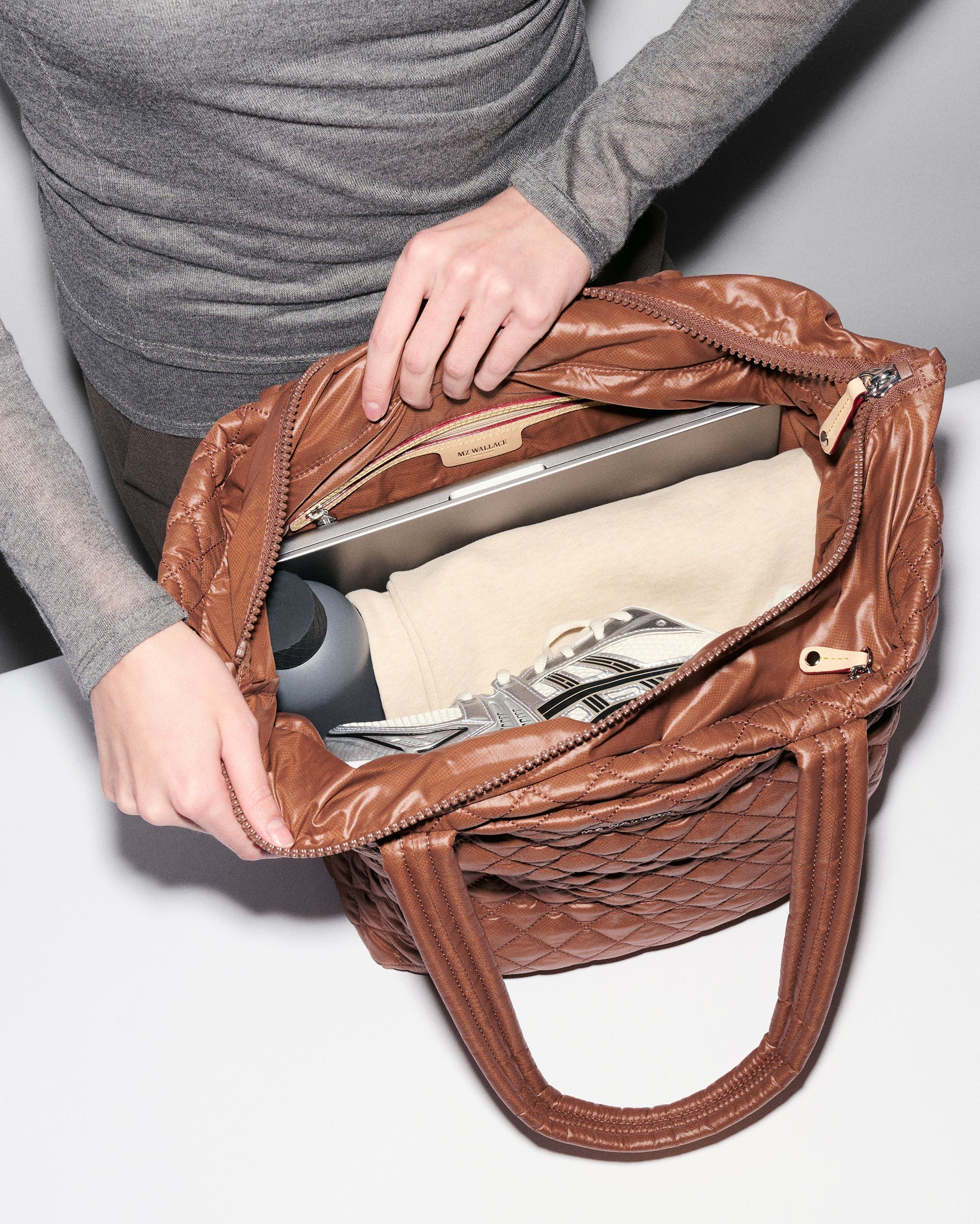 Terracotta Medium Metro Tote Deluxe II