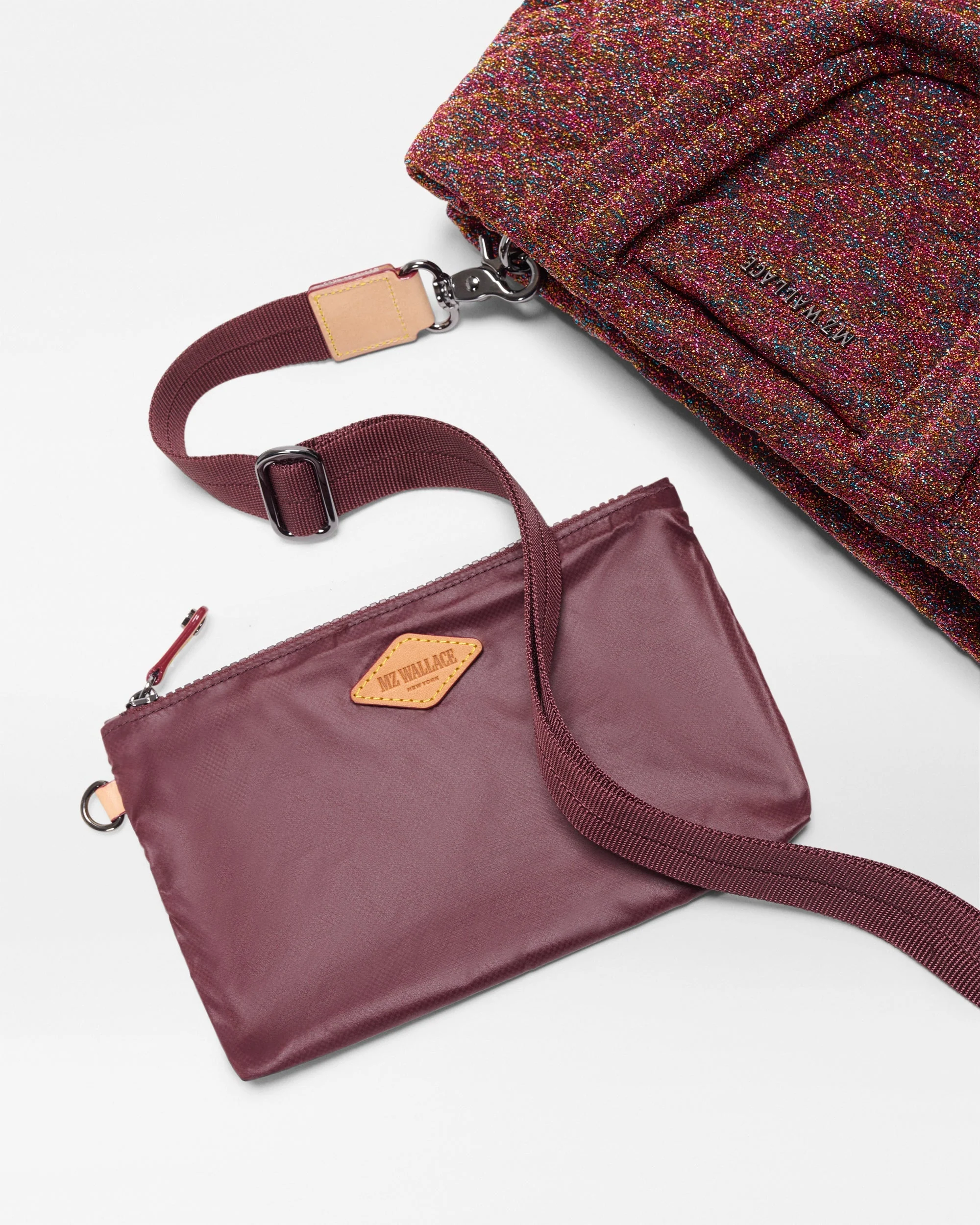 Fire Opal Shimmer Small Metro City Tote