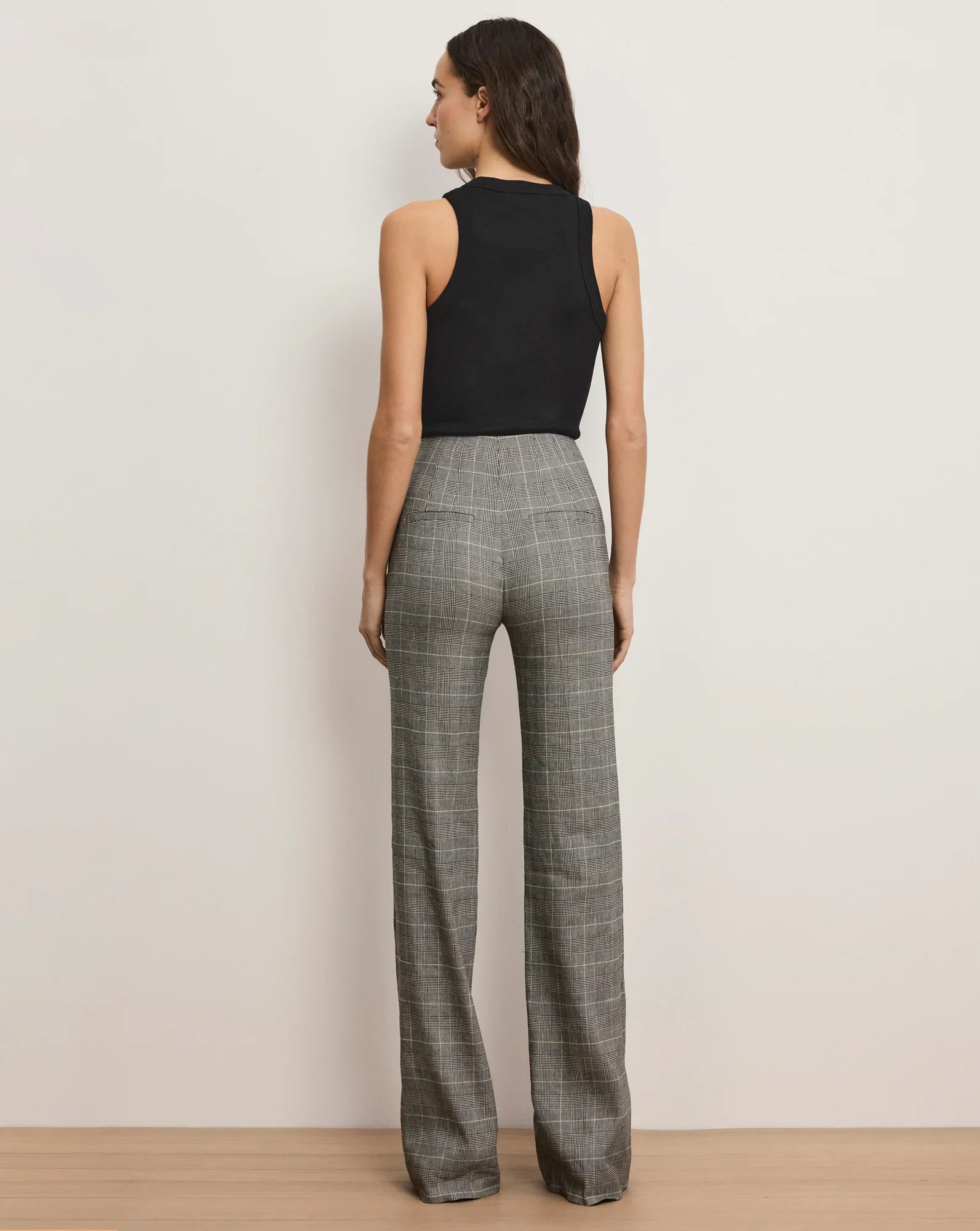 Jude Linen Wide-Leg Pant