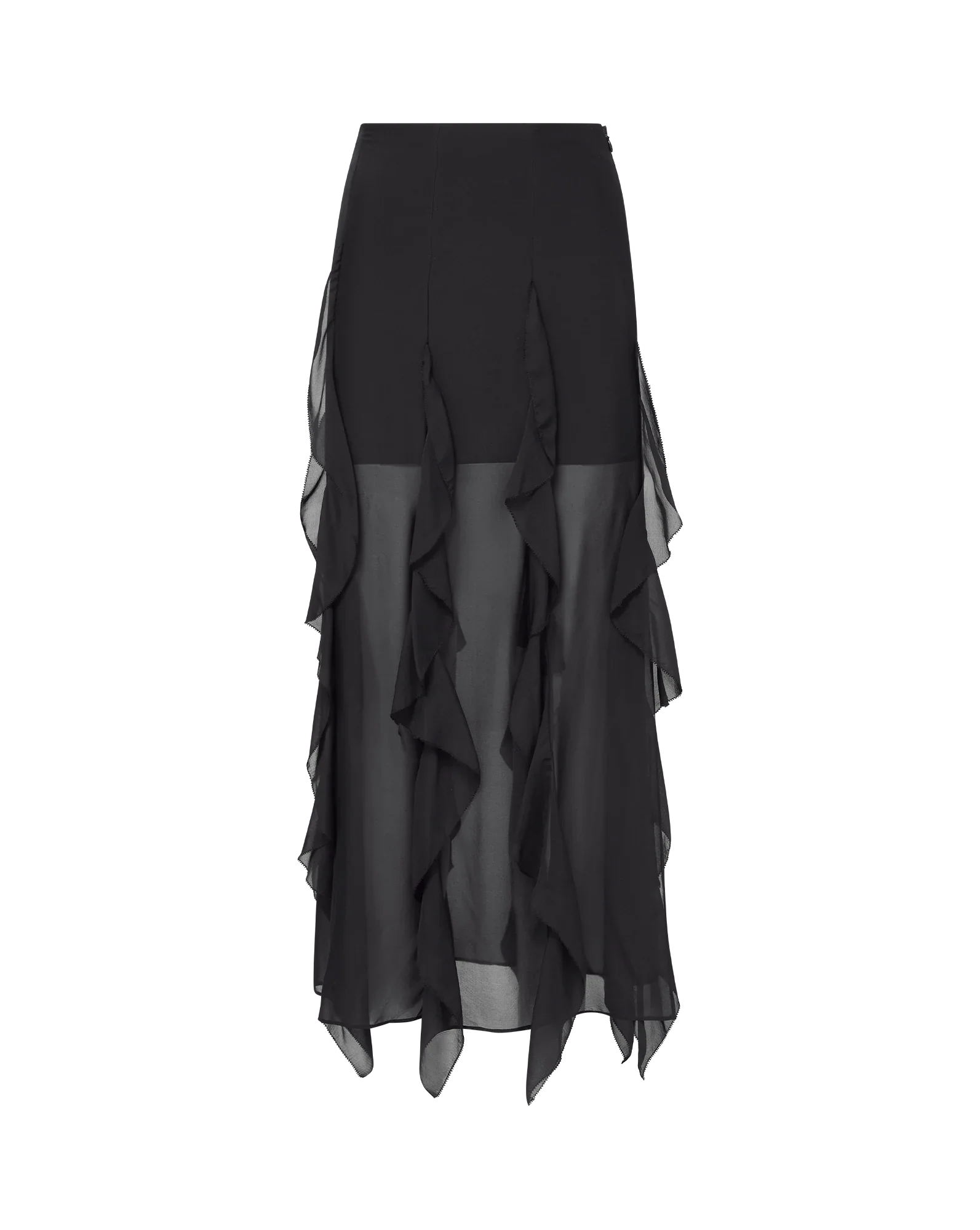 Ava Silk Maxi Skirt