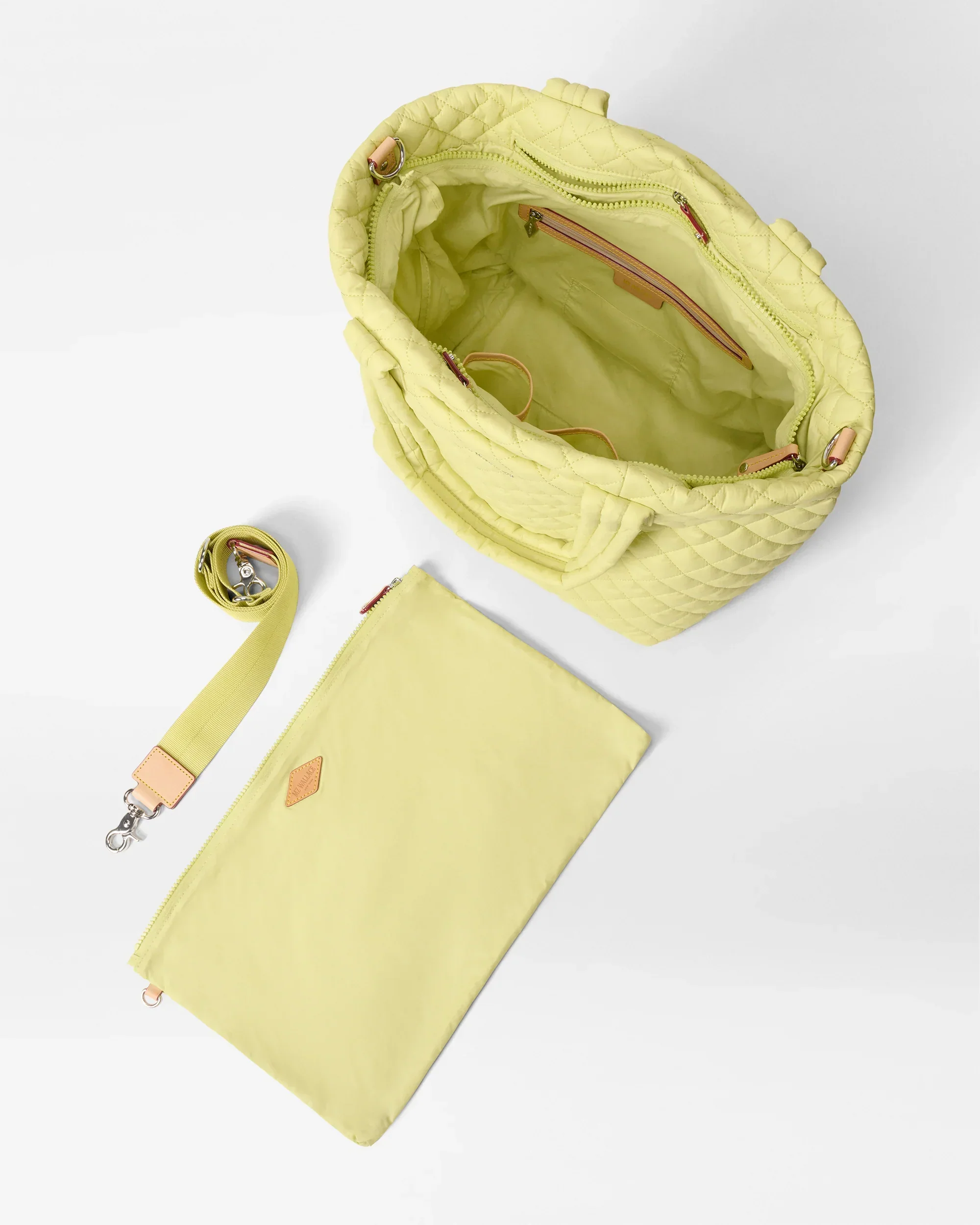 Celery Medium Metro Tote Deluxe