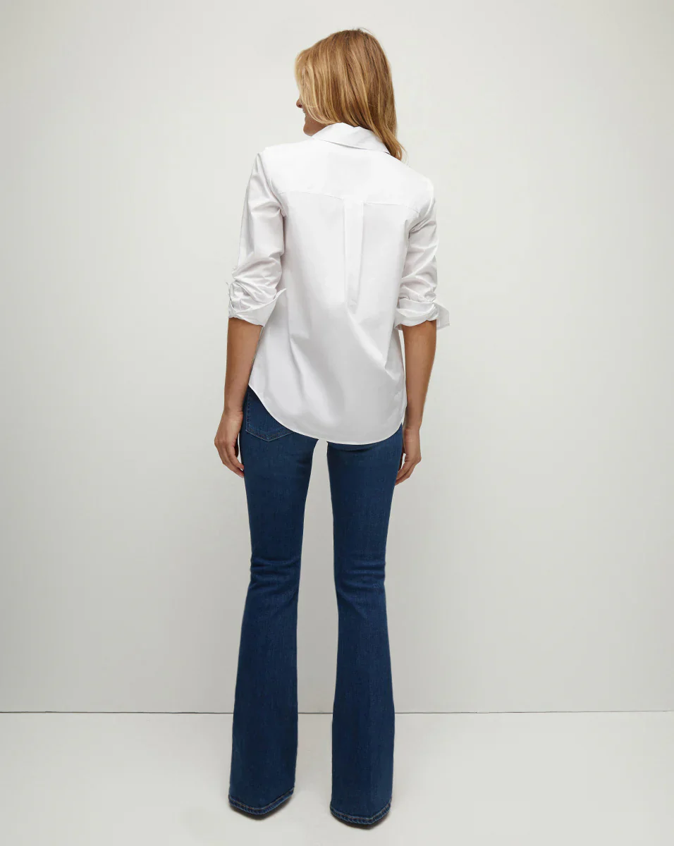 Amelia Cotton Button-Down Shirt