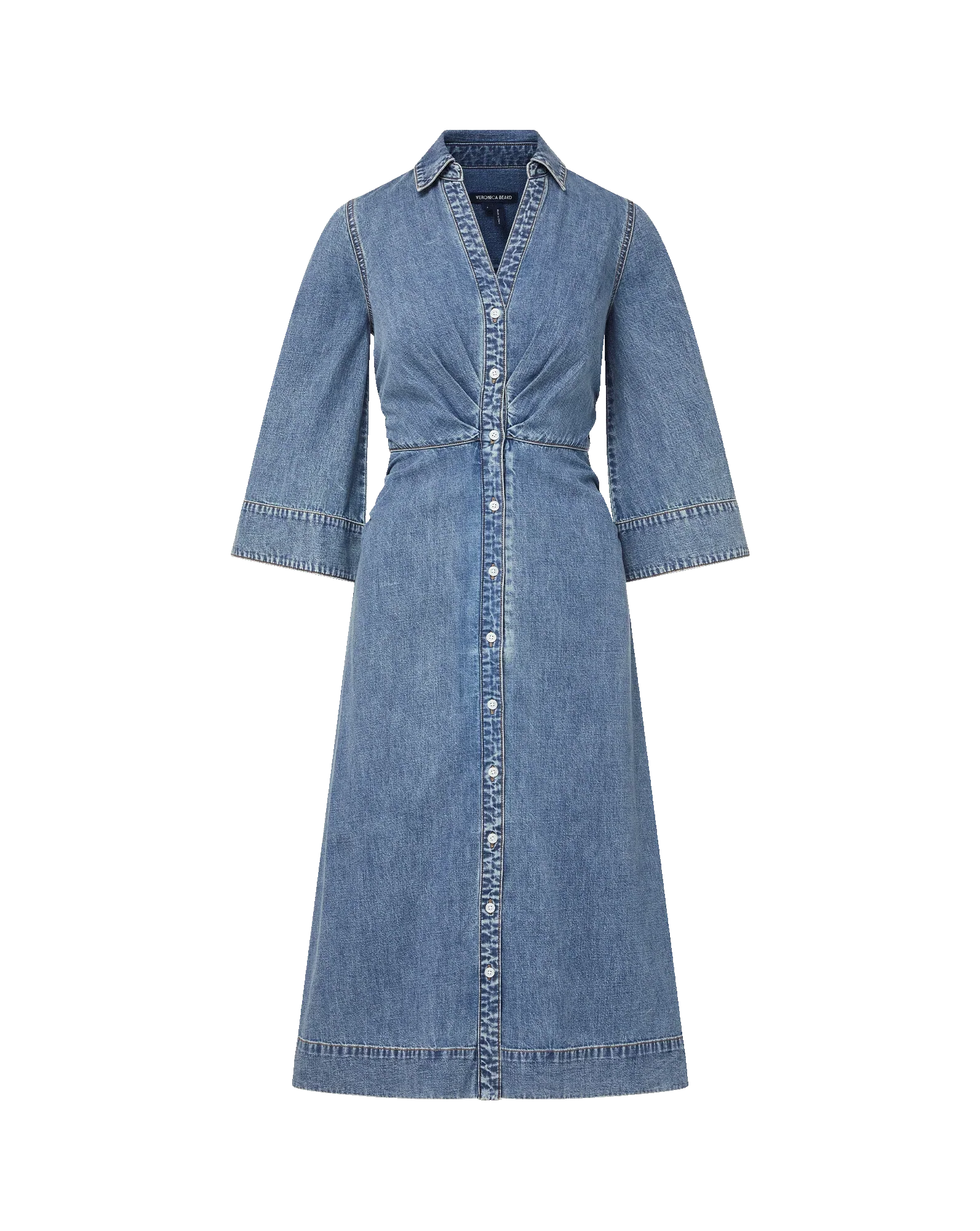 Haydon Denim Midi Shirtdress