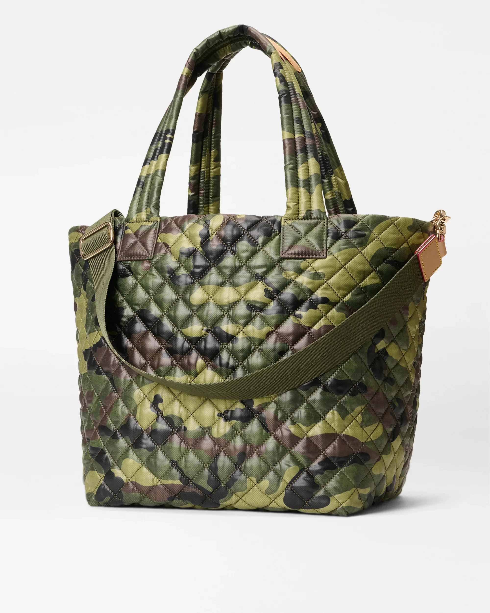 Green Camo Simple Metro Tote