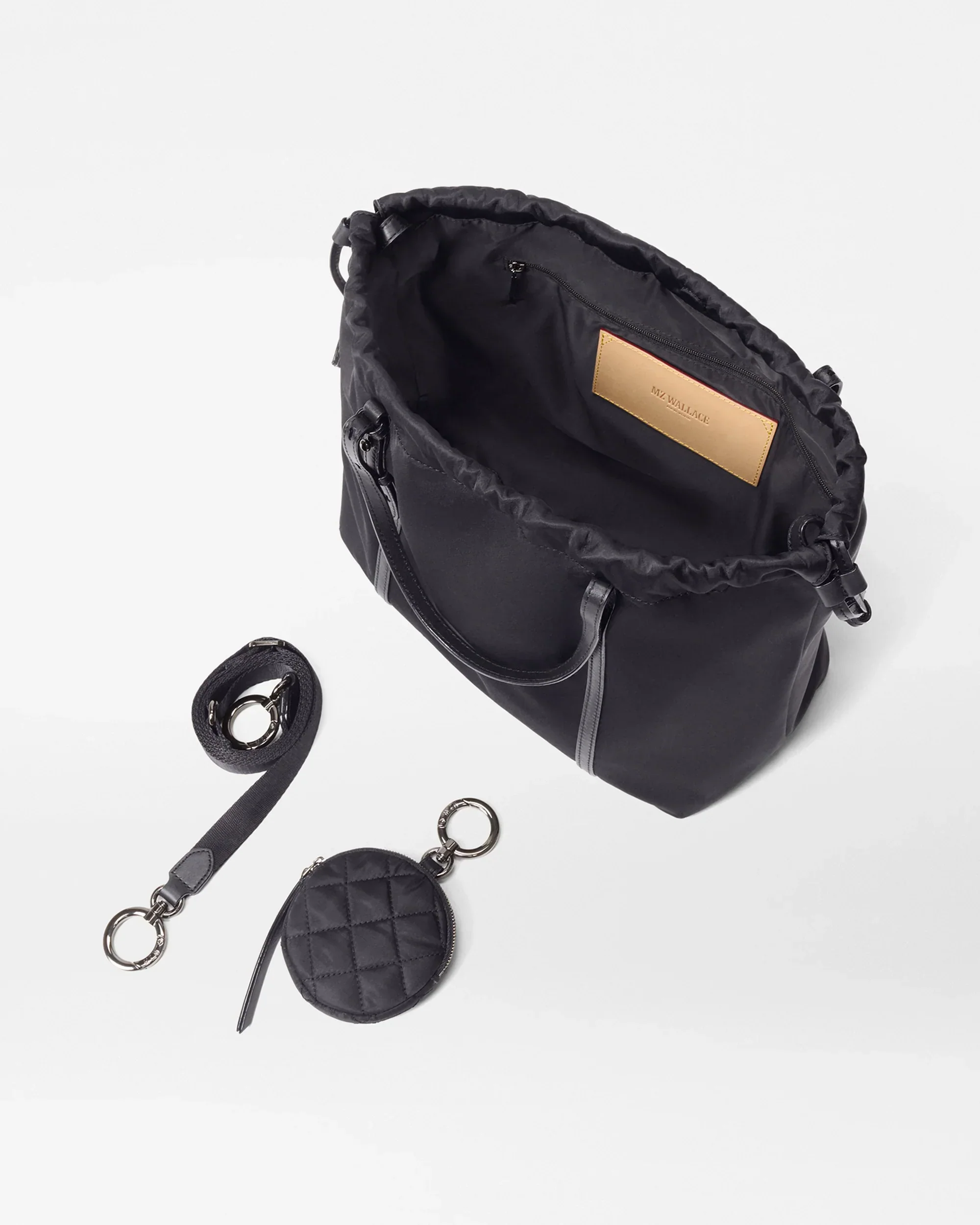 Black Small Waverly Tote