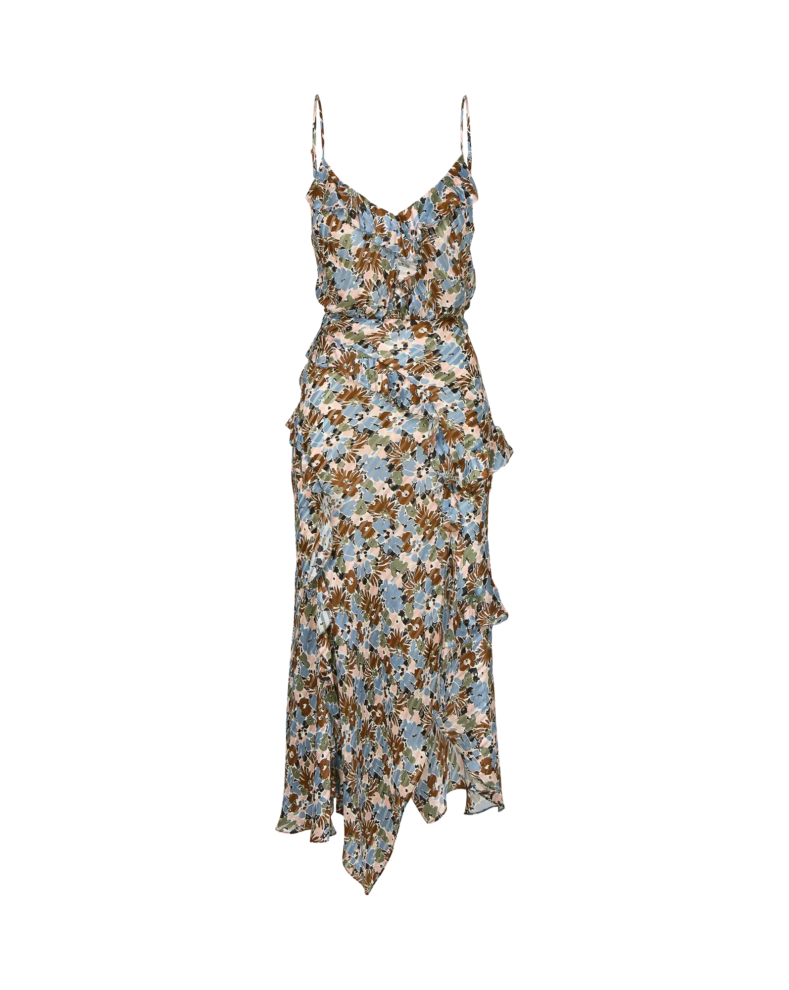 Avenel Silk Midi Dress