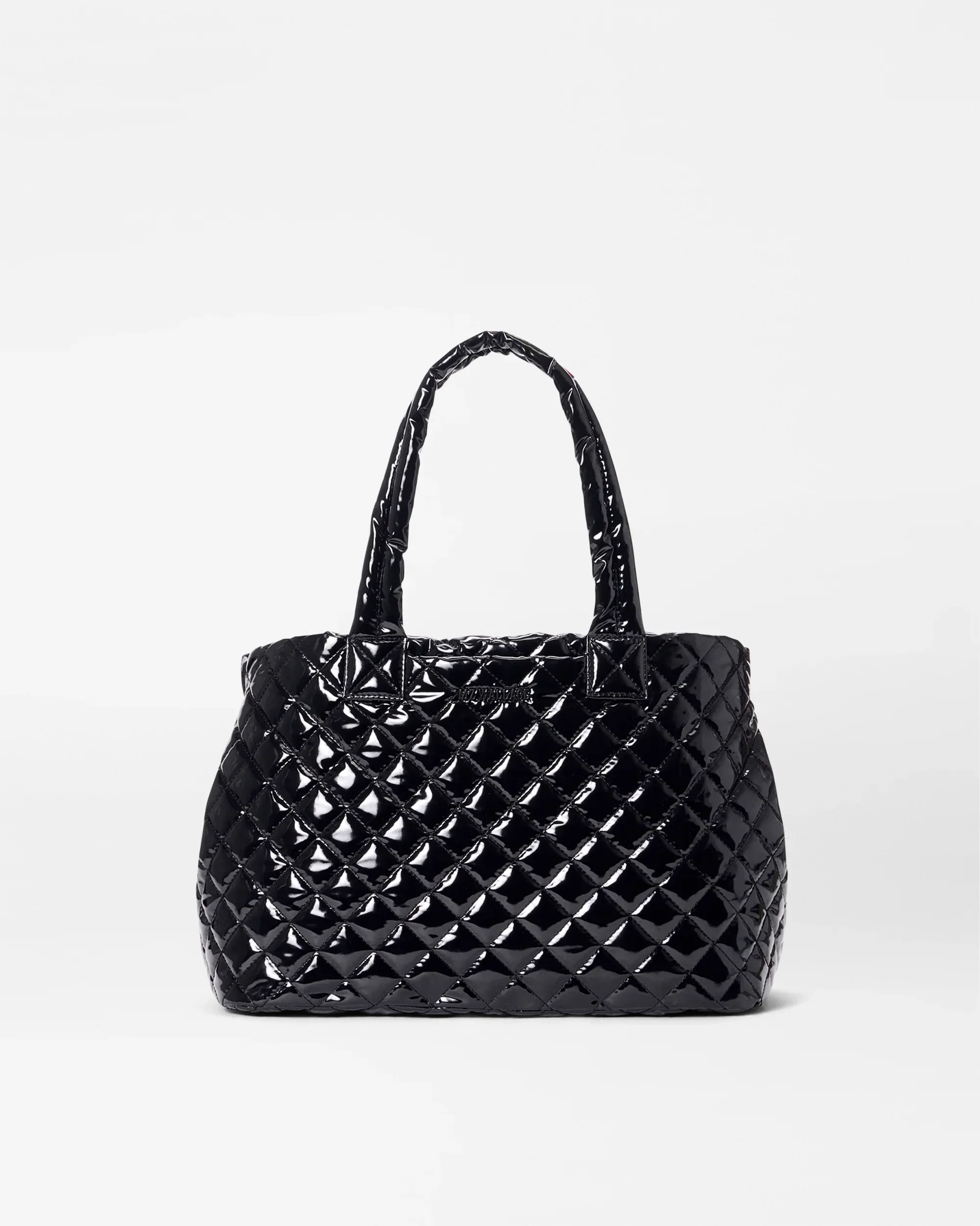 Black Lacquer Medium Metro City Tote