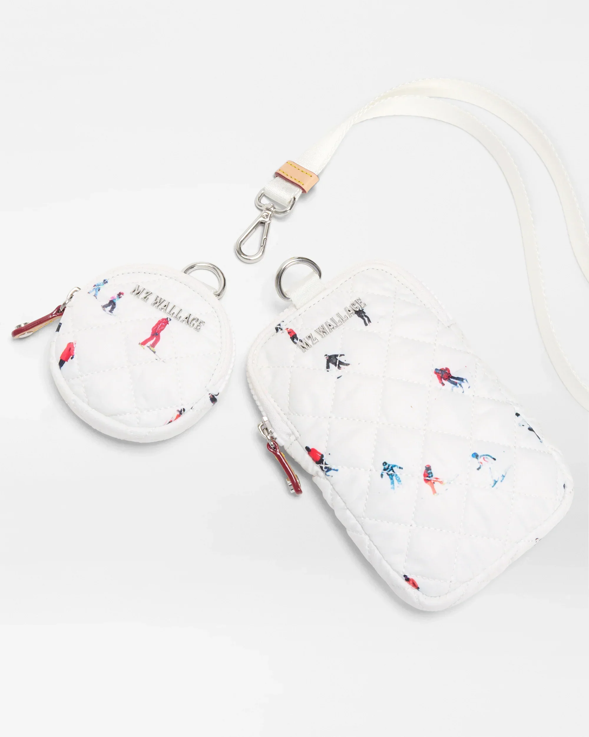 Dede Ski Print Metro Pouch Lanyard