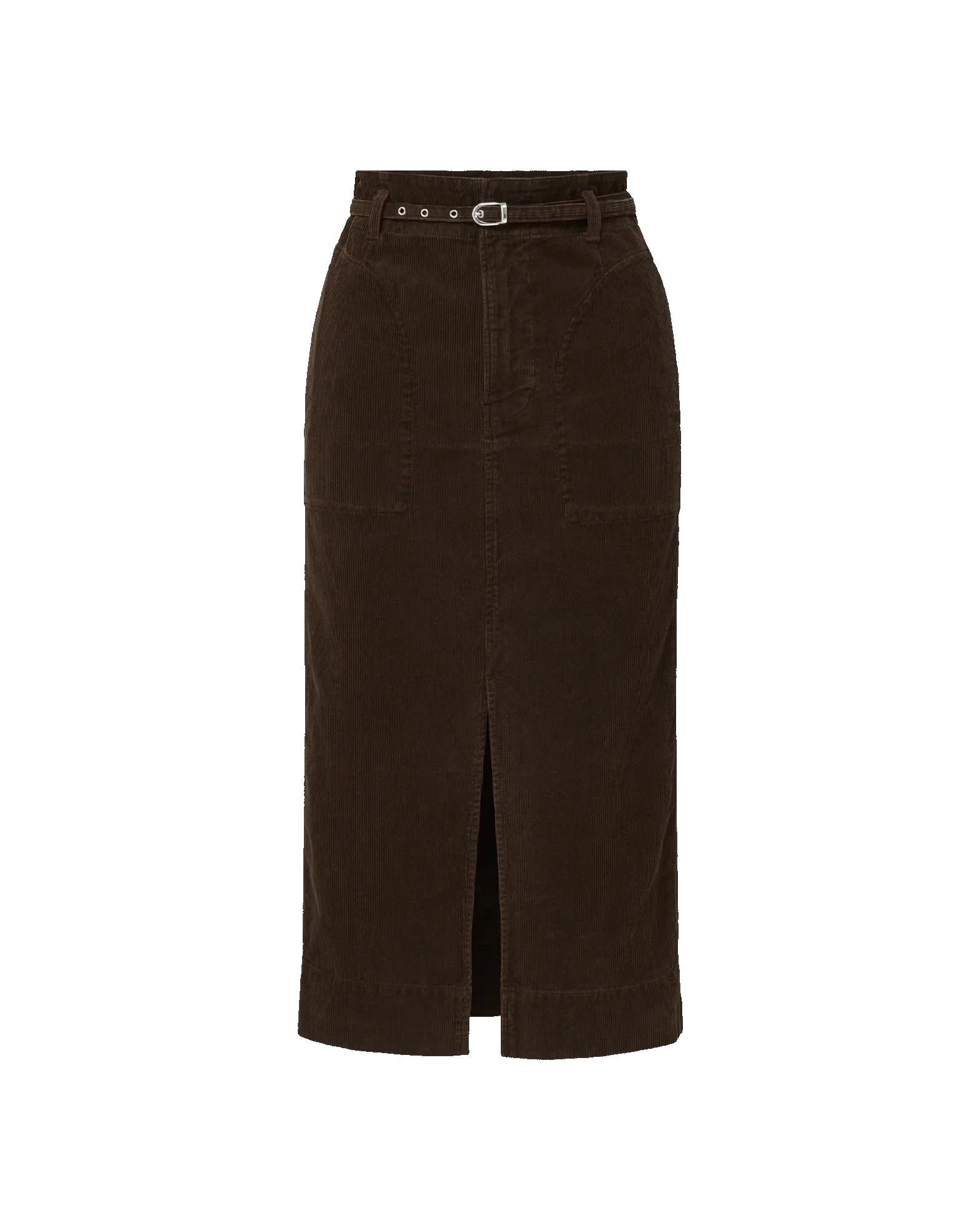 Pavana Corduroy Midi Skirt