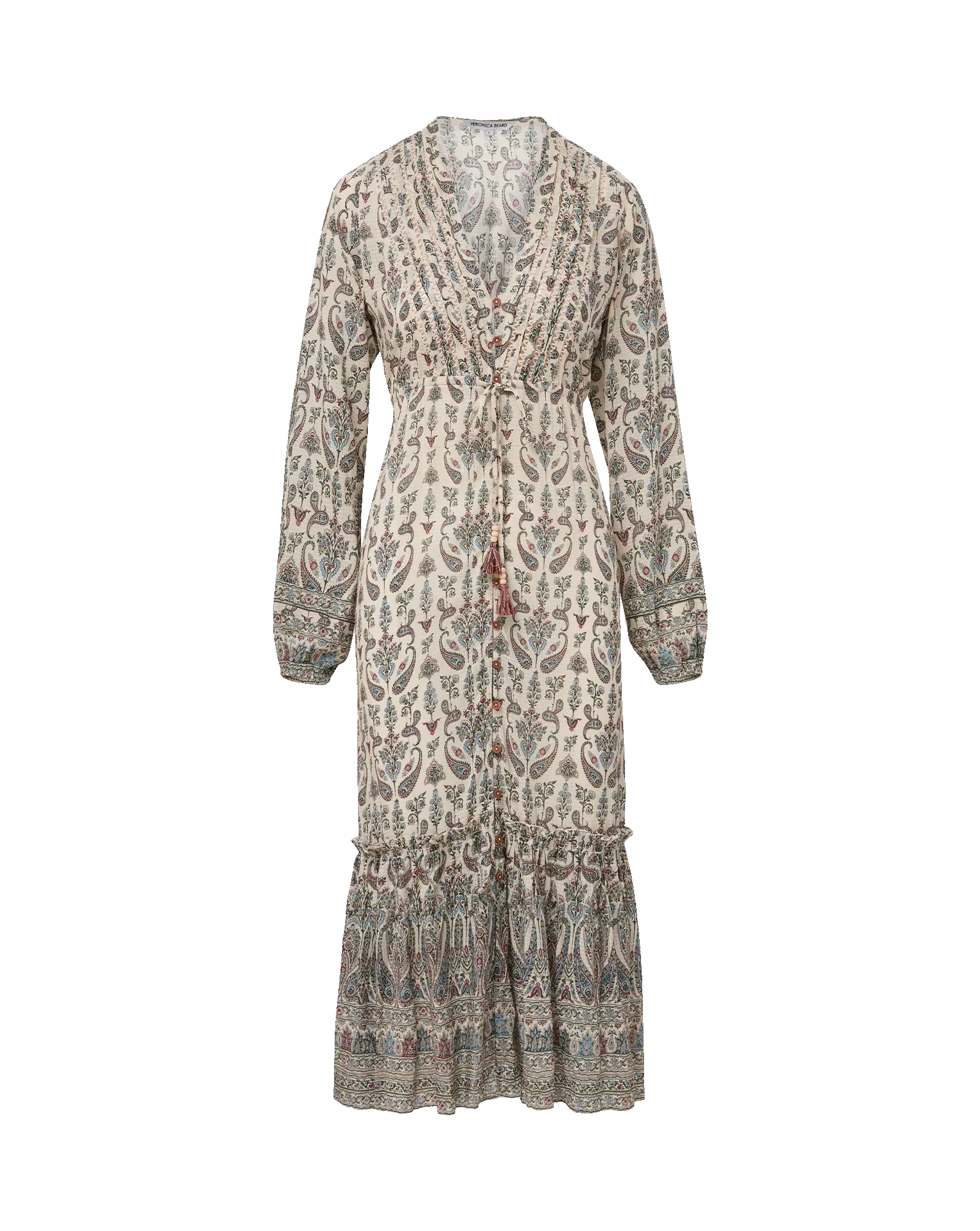Vani Paisley Midi Dress