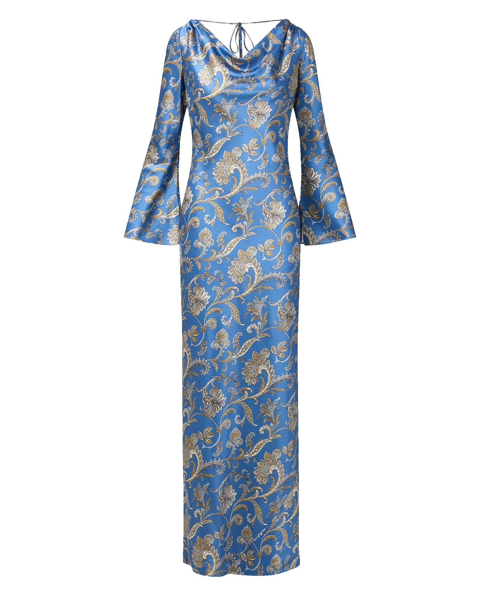 Ember Silk-Blend Maxi Dress