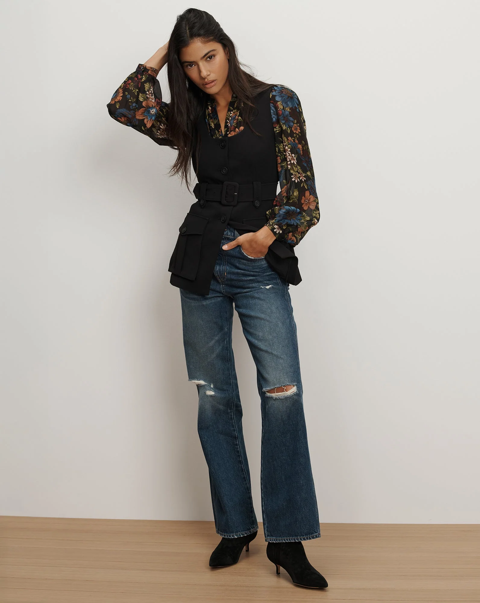 Becker Belted Vest