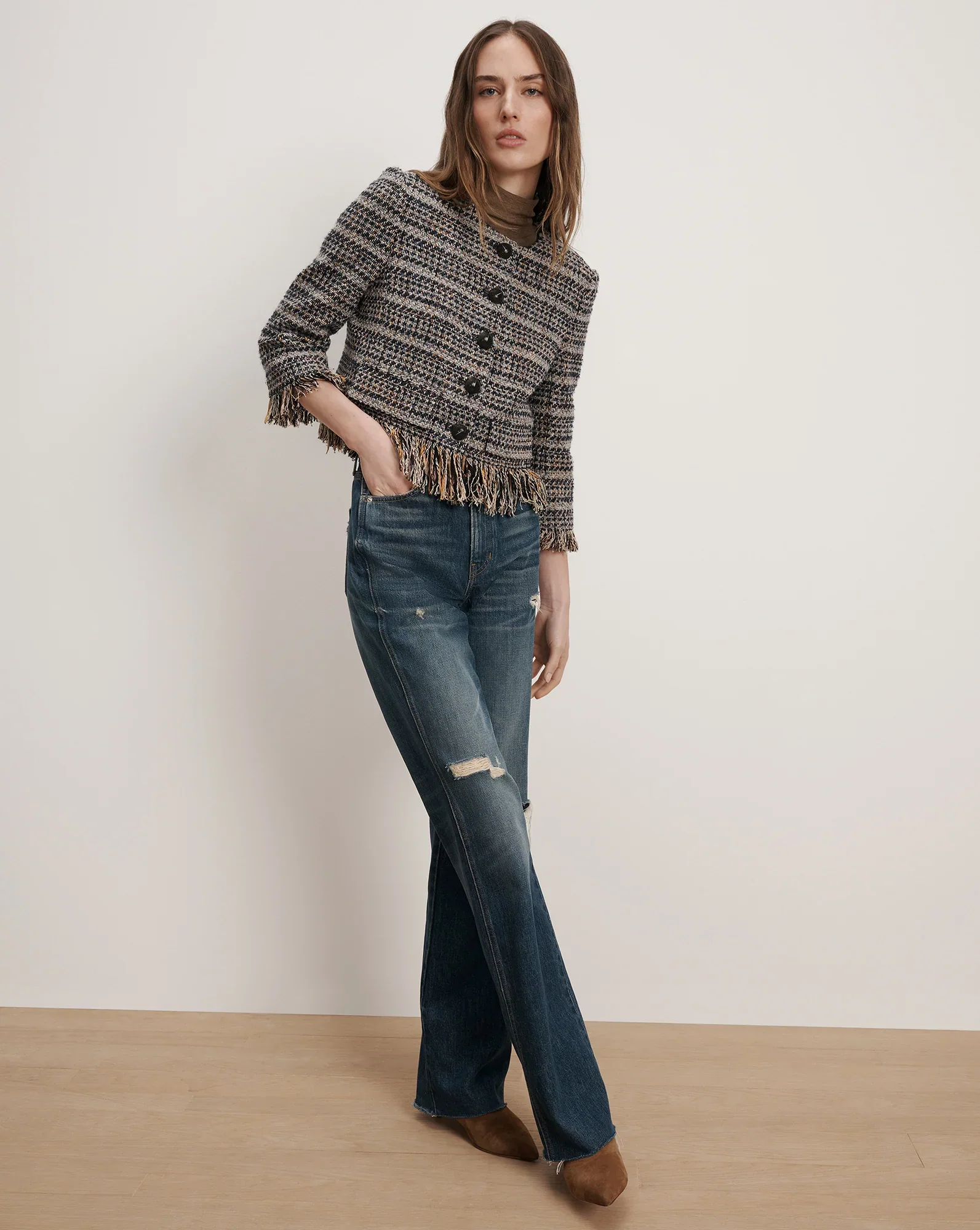 Lyons Fringe Jacket