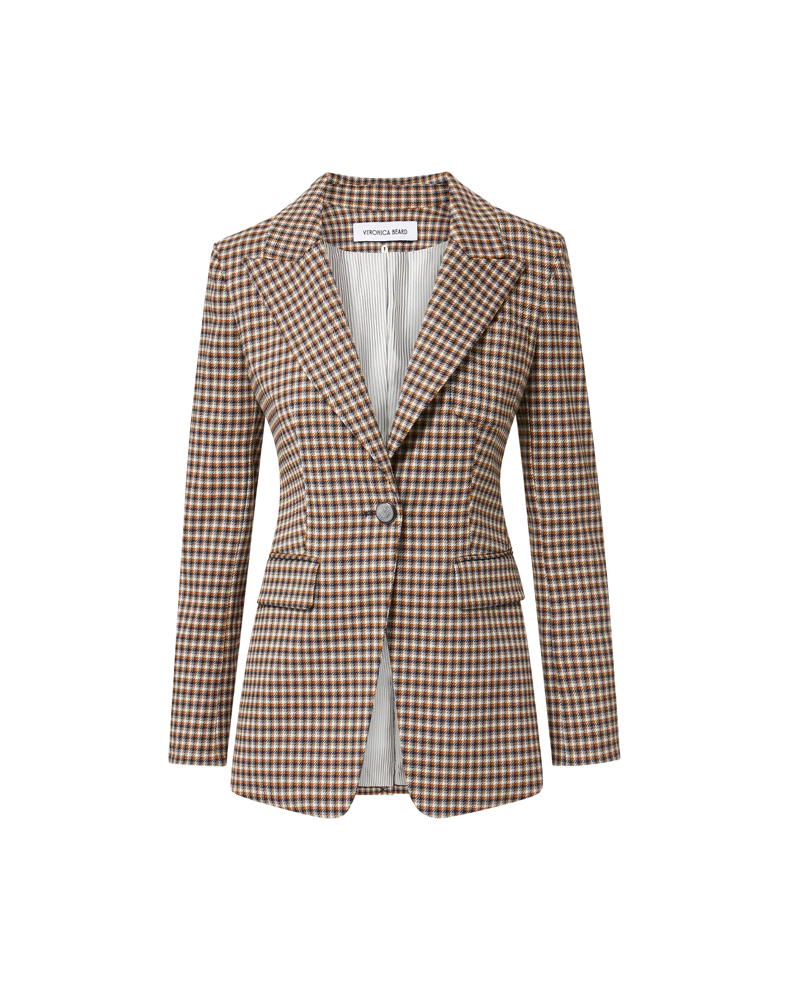 Livvy Houndstooth Dickey Jacket