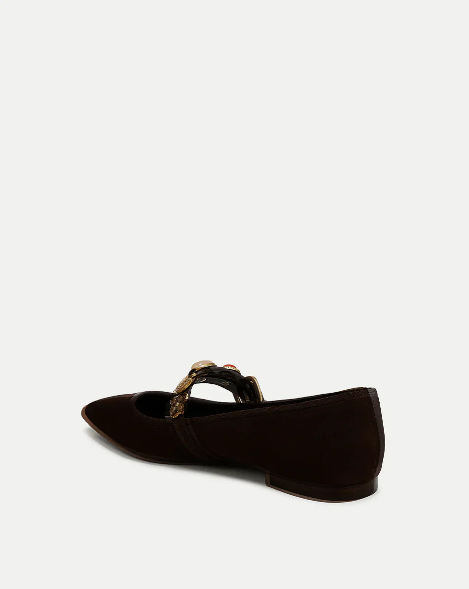 Selene Embellished Flat