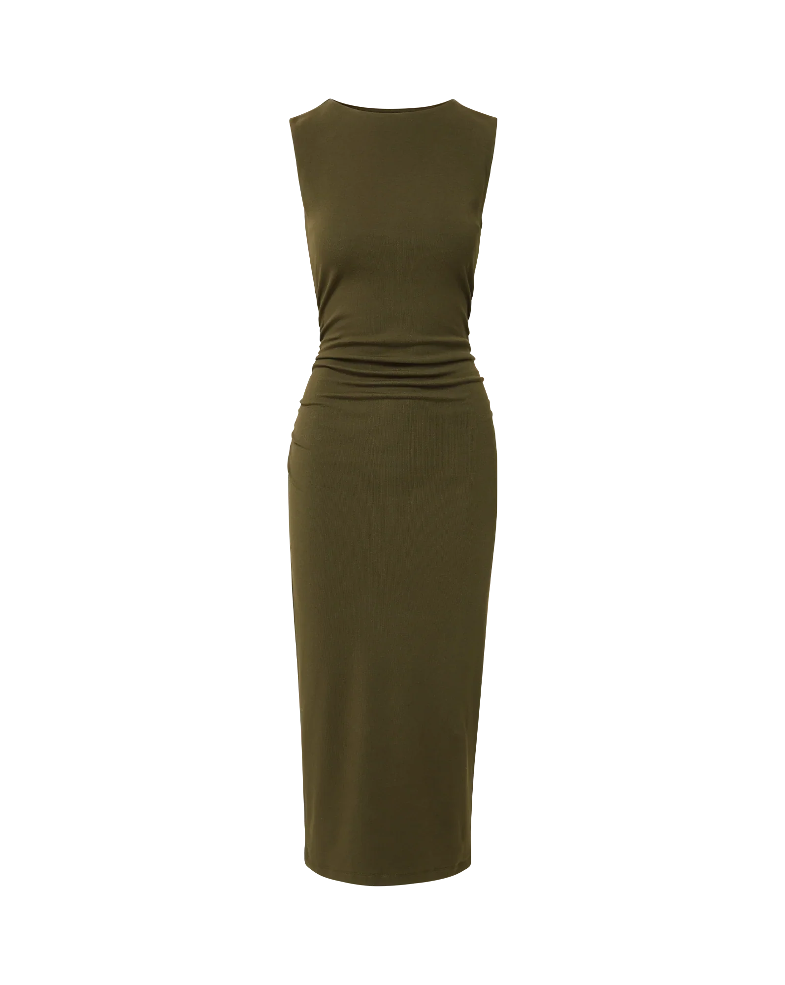 Charissa Stretch-Cotton Midi Dress