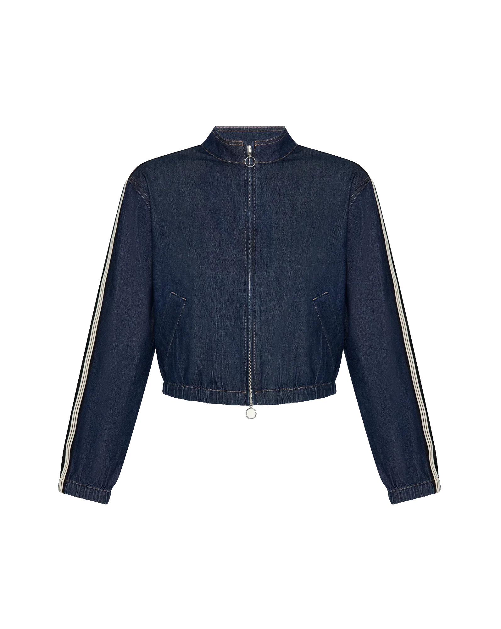 Gigi Denim Track Jacket
