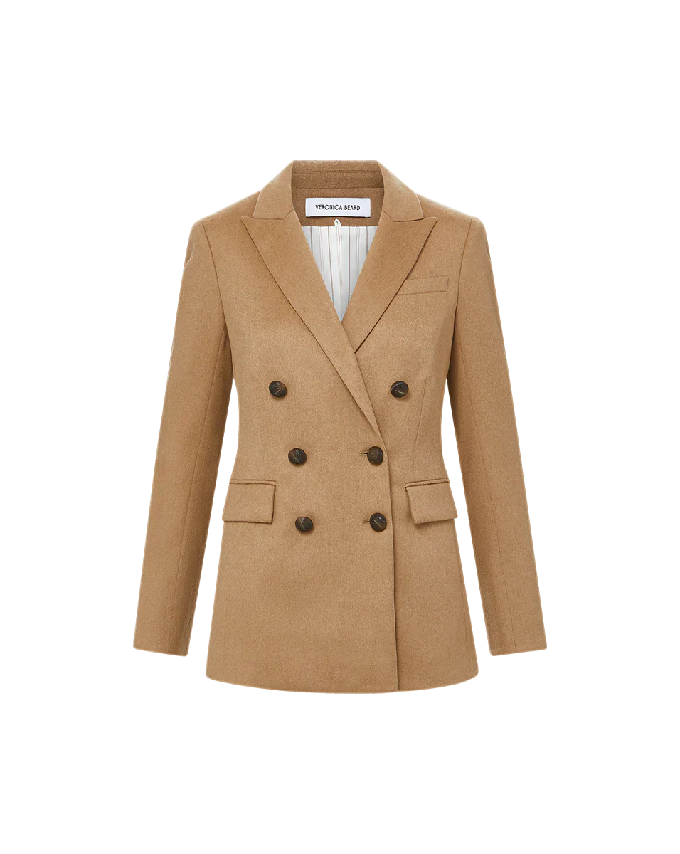 Ellette Italian Camel Hair Dickey Jacket