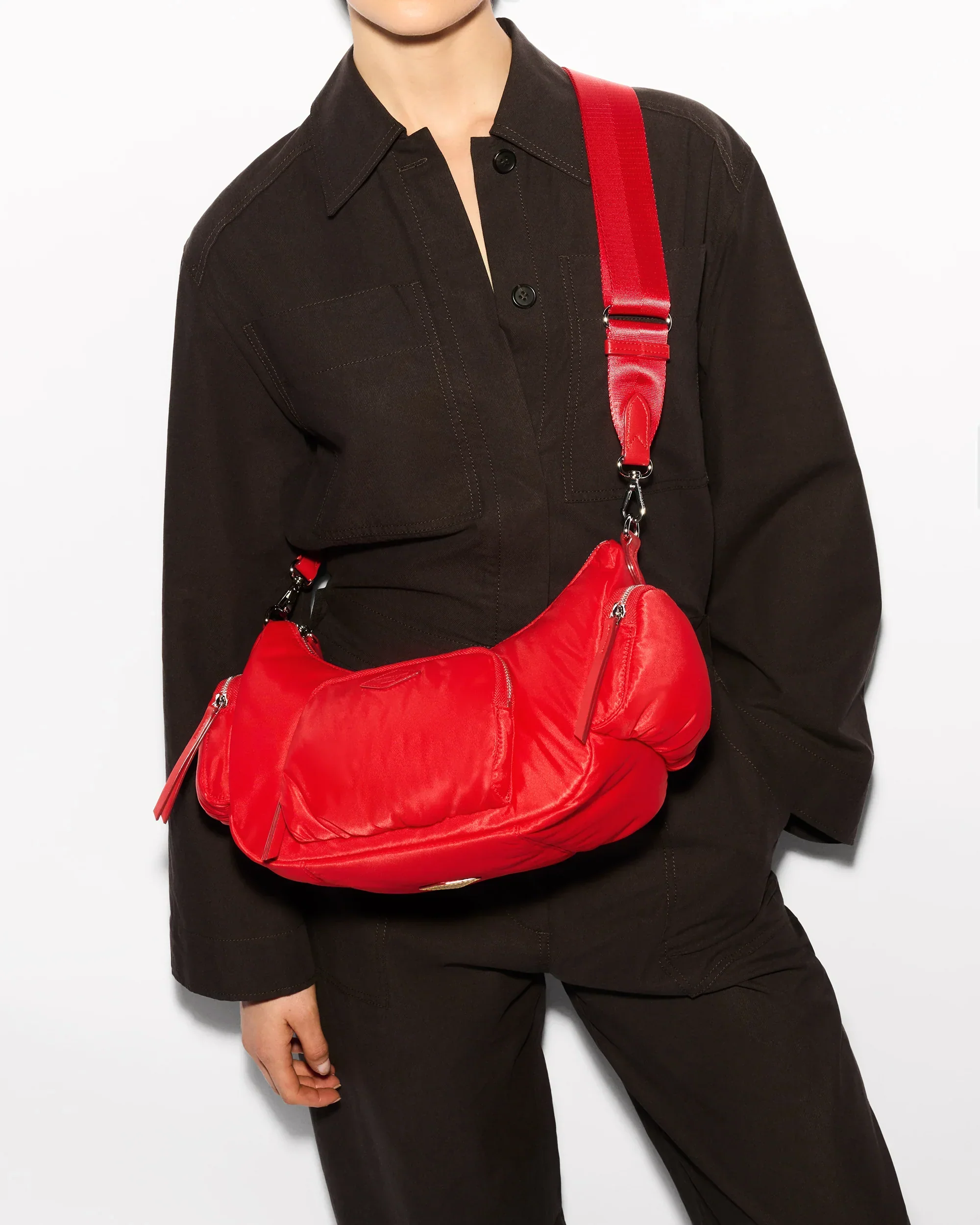 Bright Cherry Medium Chelsea Shoulder