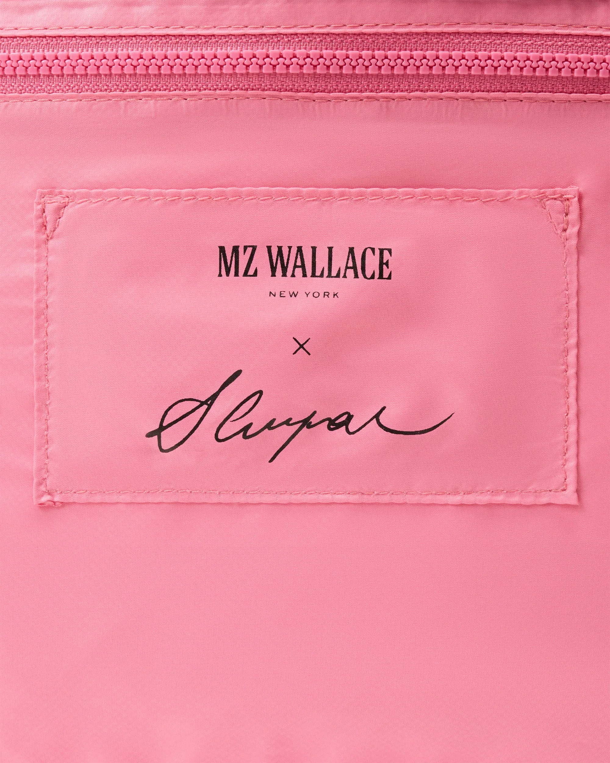 Peony/Magenta on Pink Metro Clutch