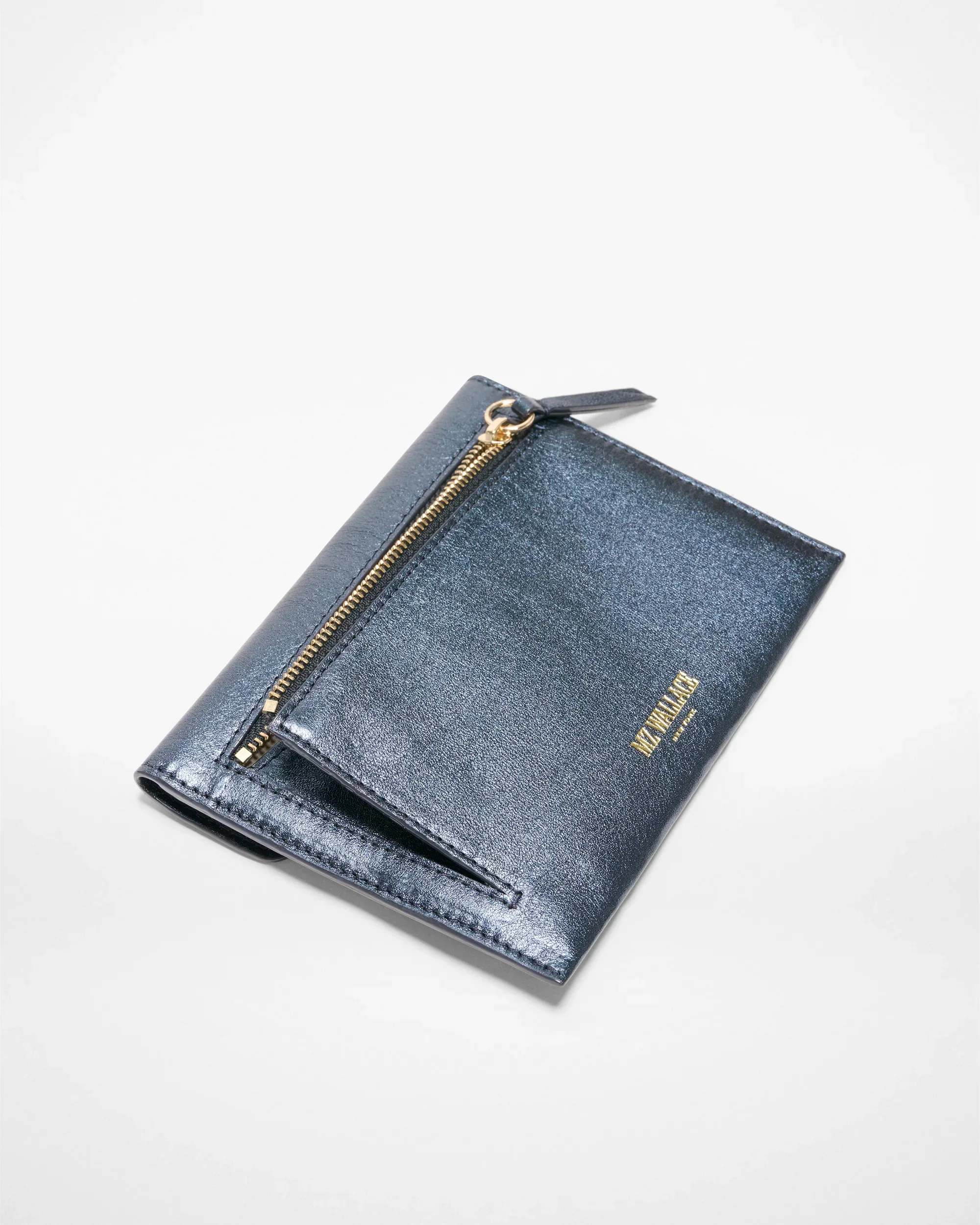 Midnight Metallic Leather Greta