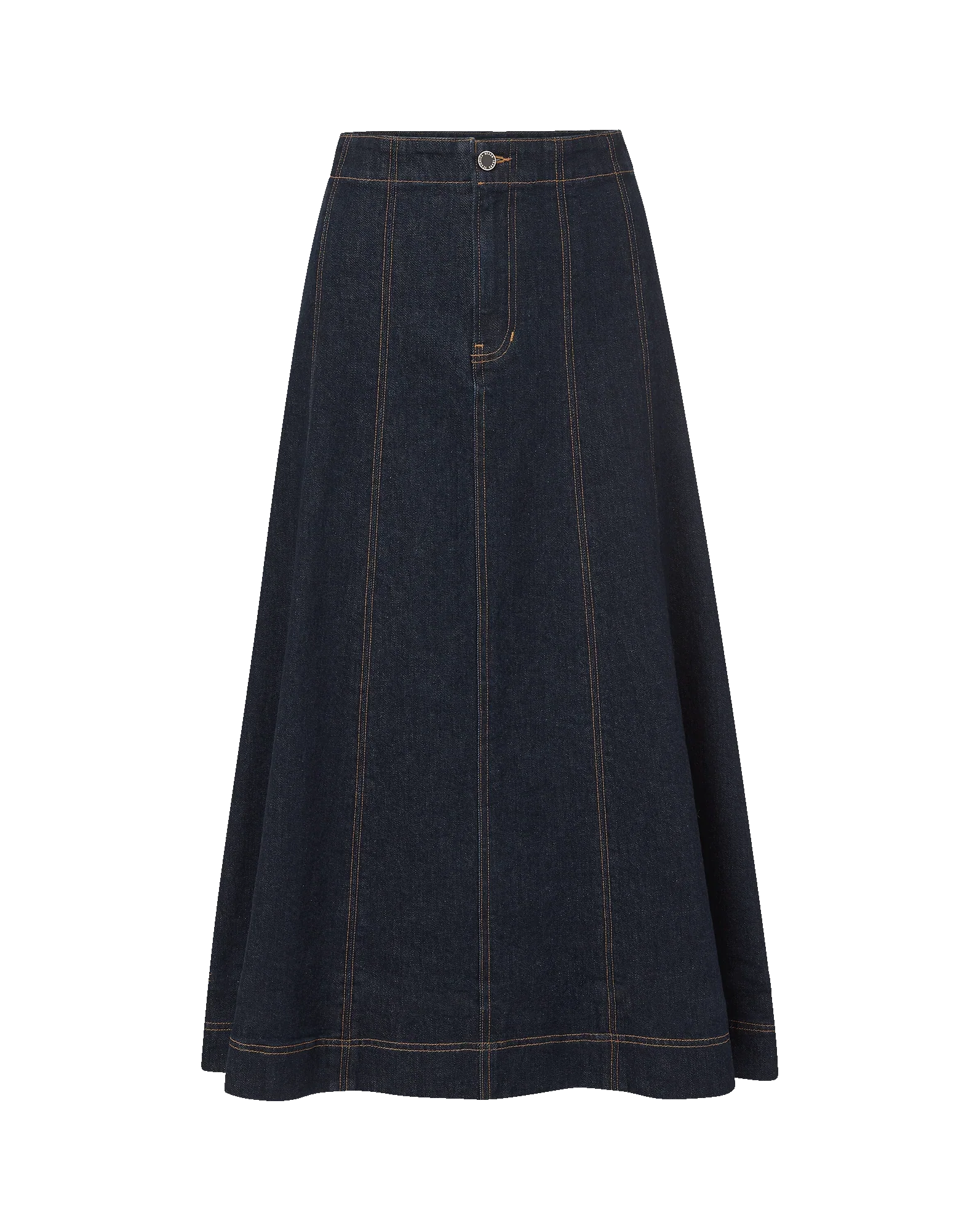 Alix Denim Midi Skirt
