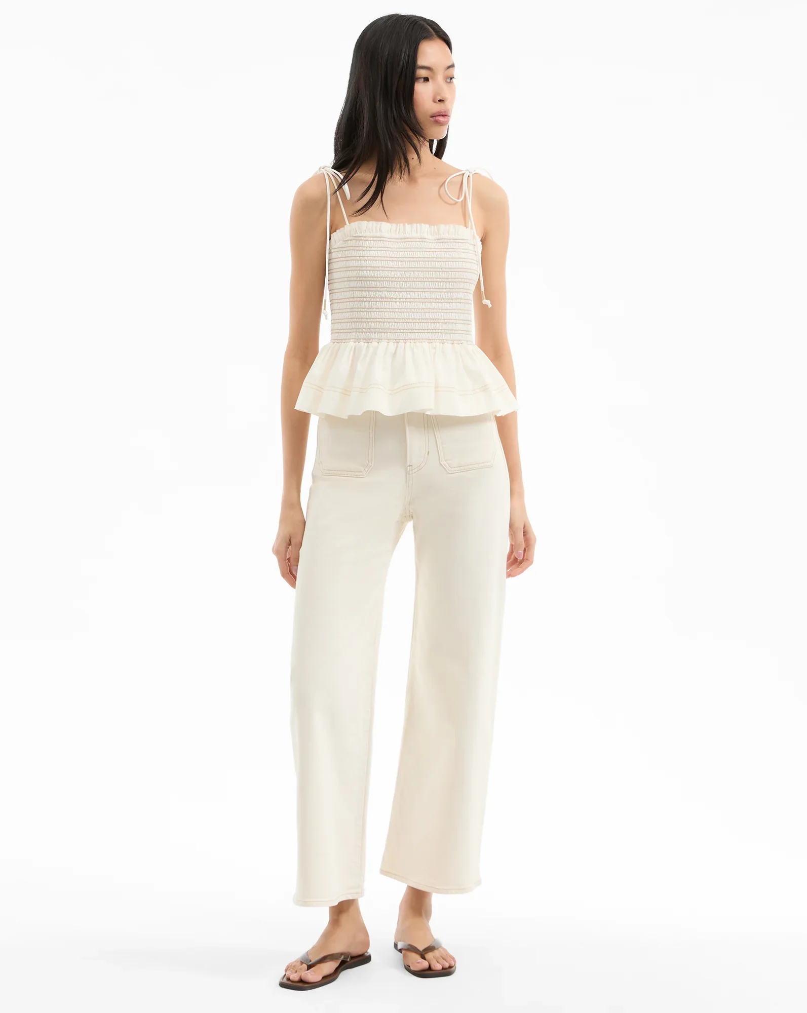 Ophelia Smocked Tank Top