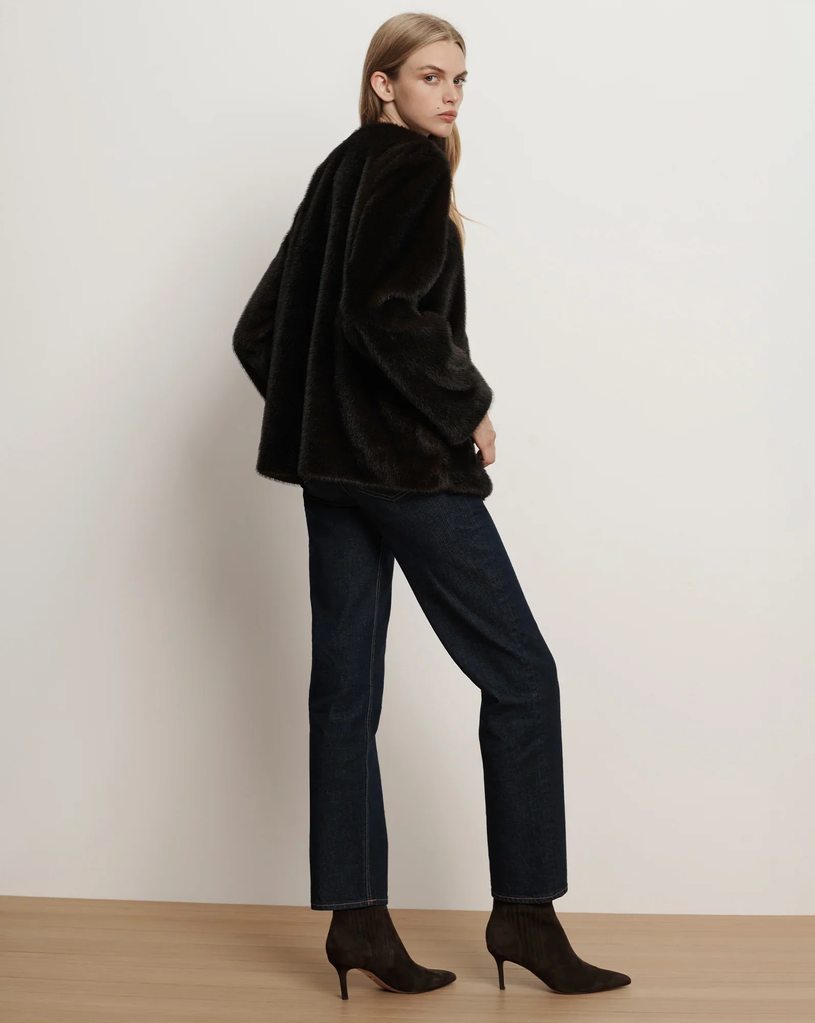 Griselda Faux Fur Coat