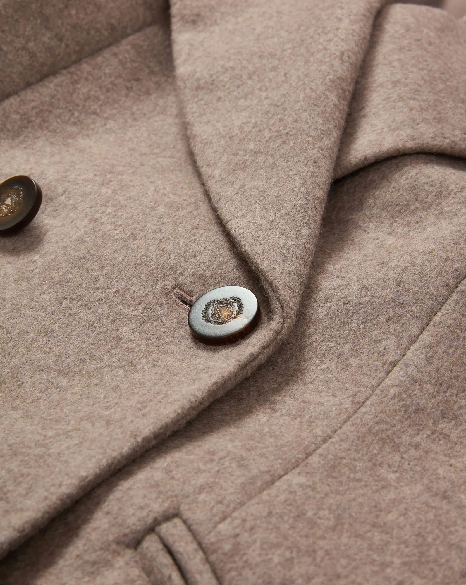 Seth Wool-Cashmere Dickey Coat
