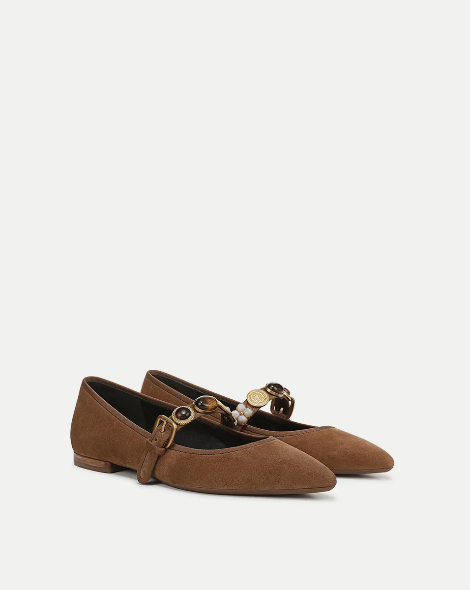 Selene Embellished Flat