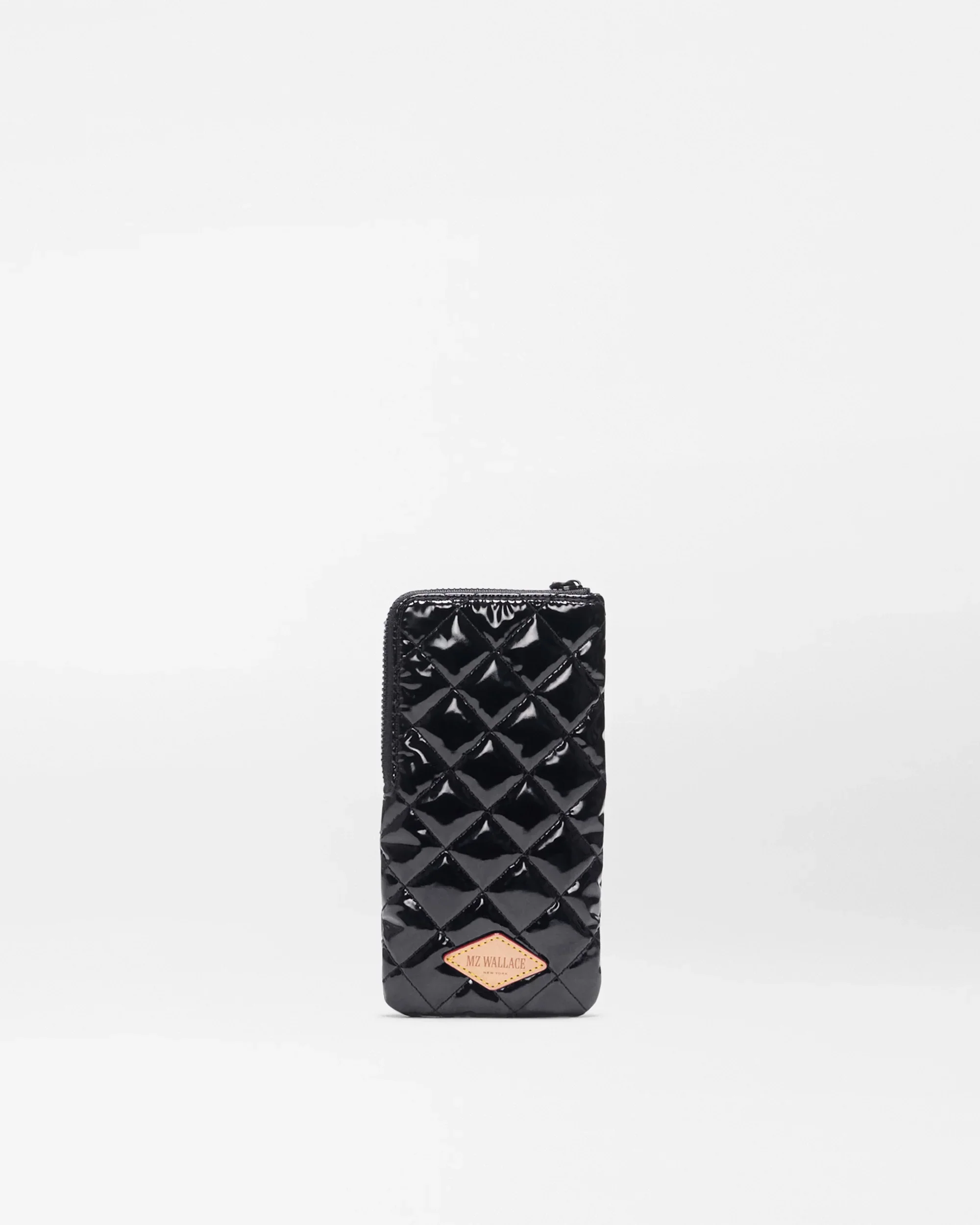 Black Lacquer Zip Sunglass Case