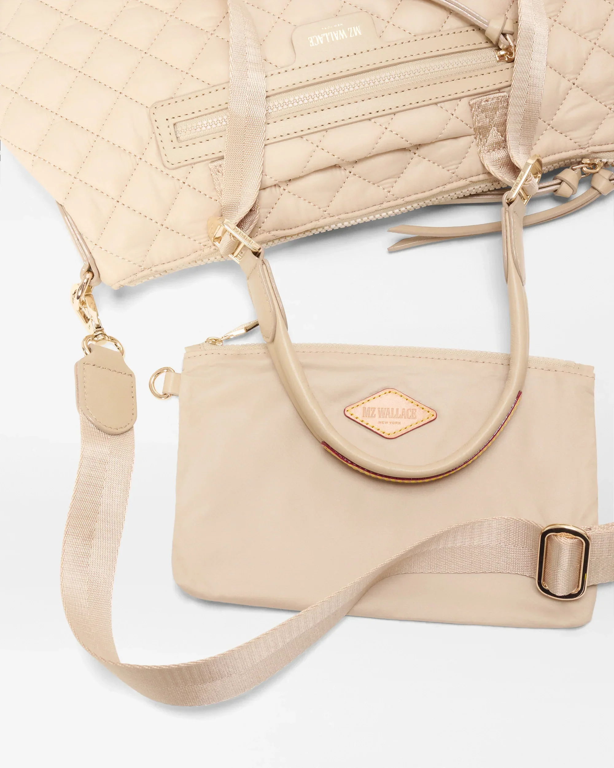Buff Small Park Satchel