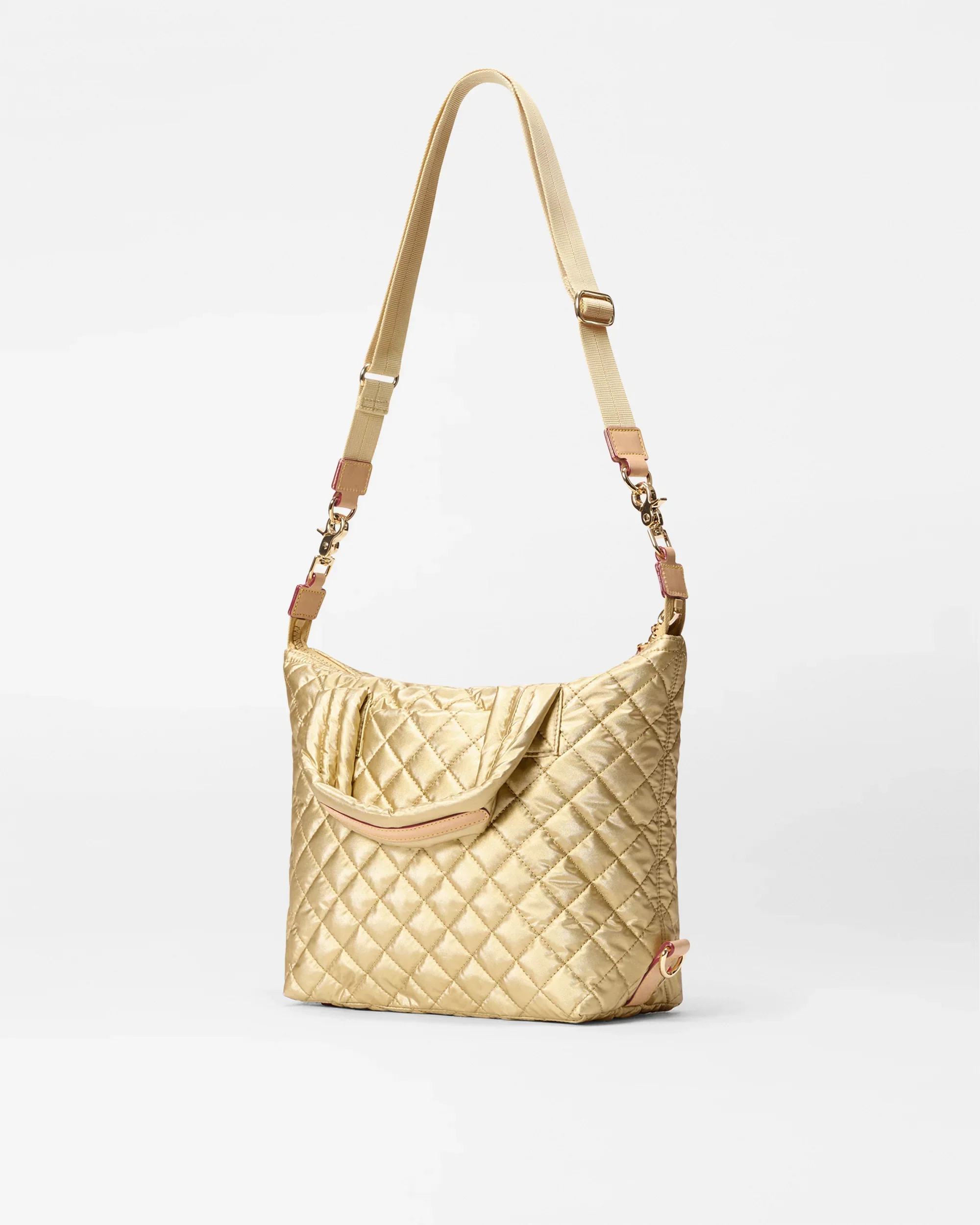 Light Gold Pearl Small Sutton Deluxe w/ Chain