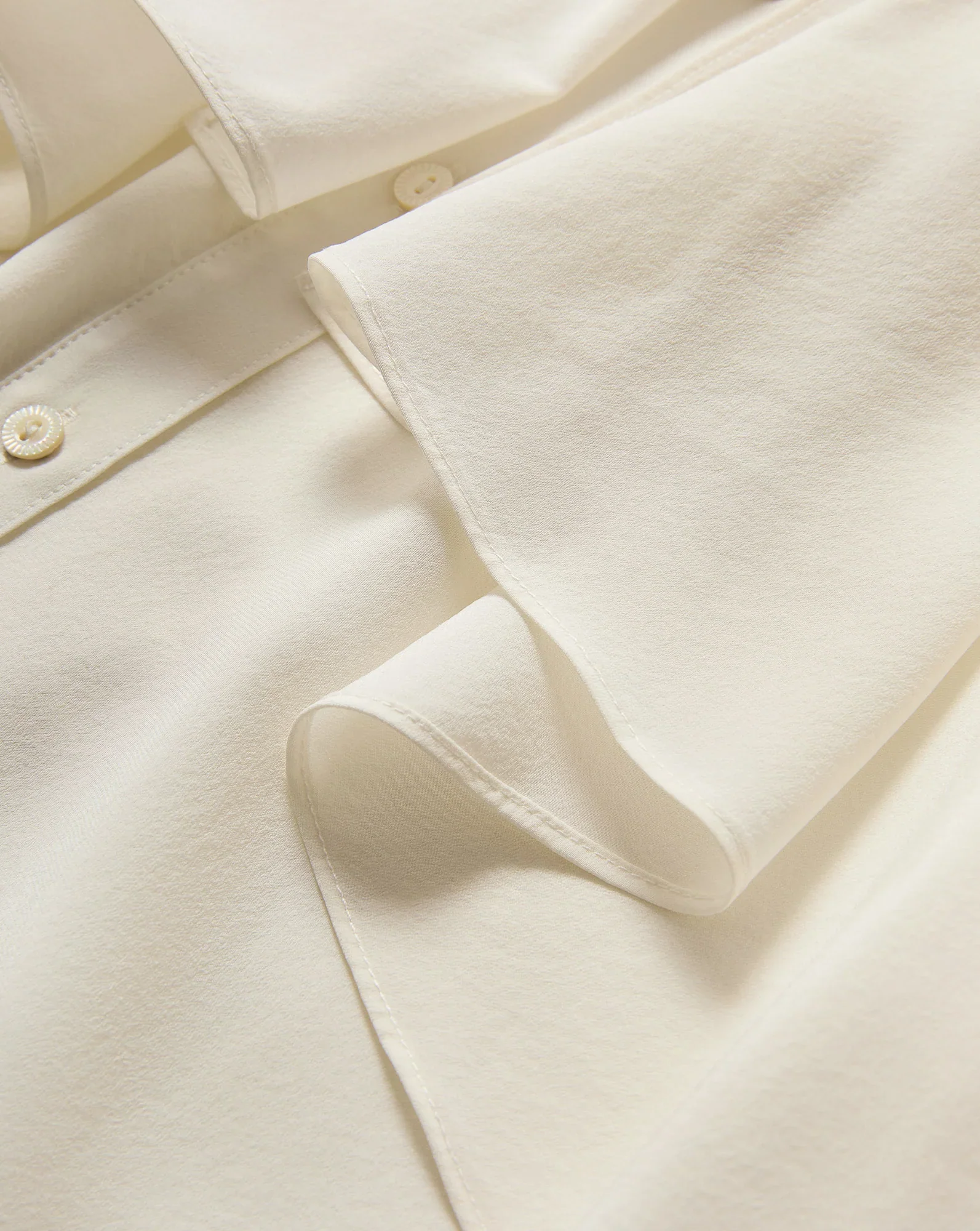 Demaris Ruffled Button-Down Blouse