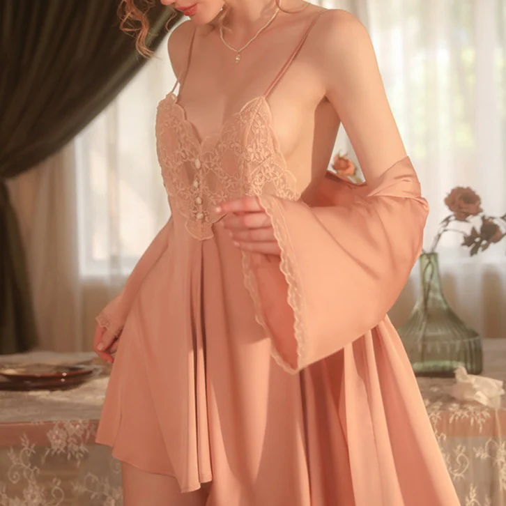 Hailey's Lace Nightdress & Robe$75.67Intimate Partner