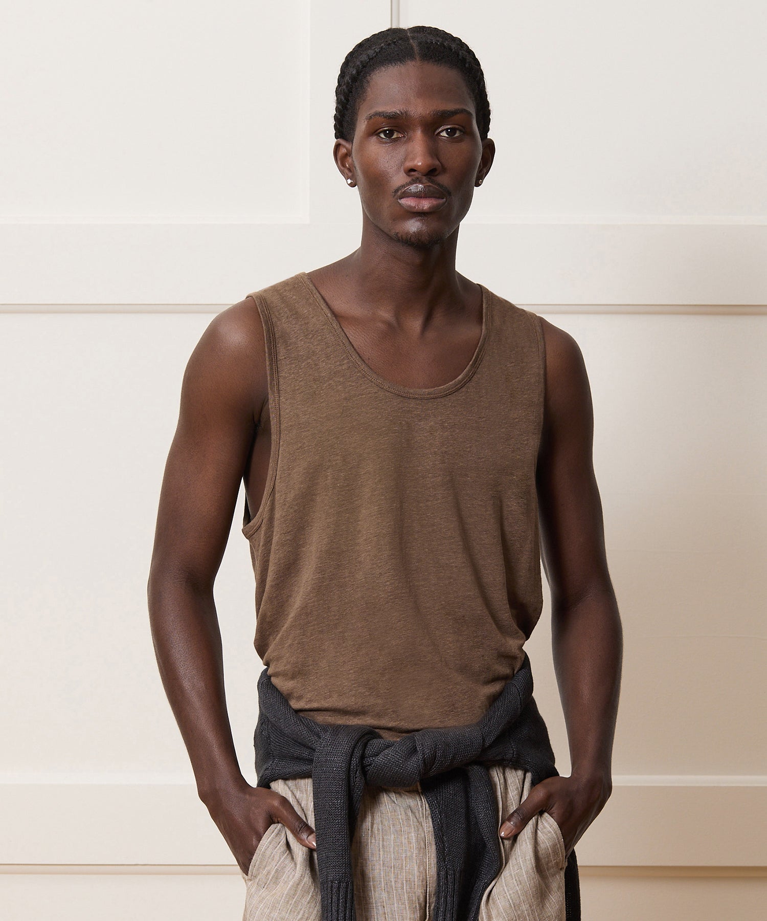 Linen Tank Top