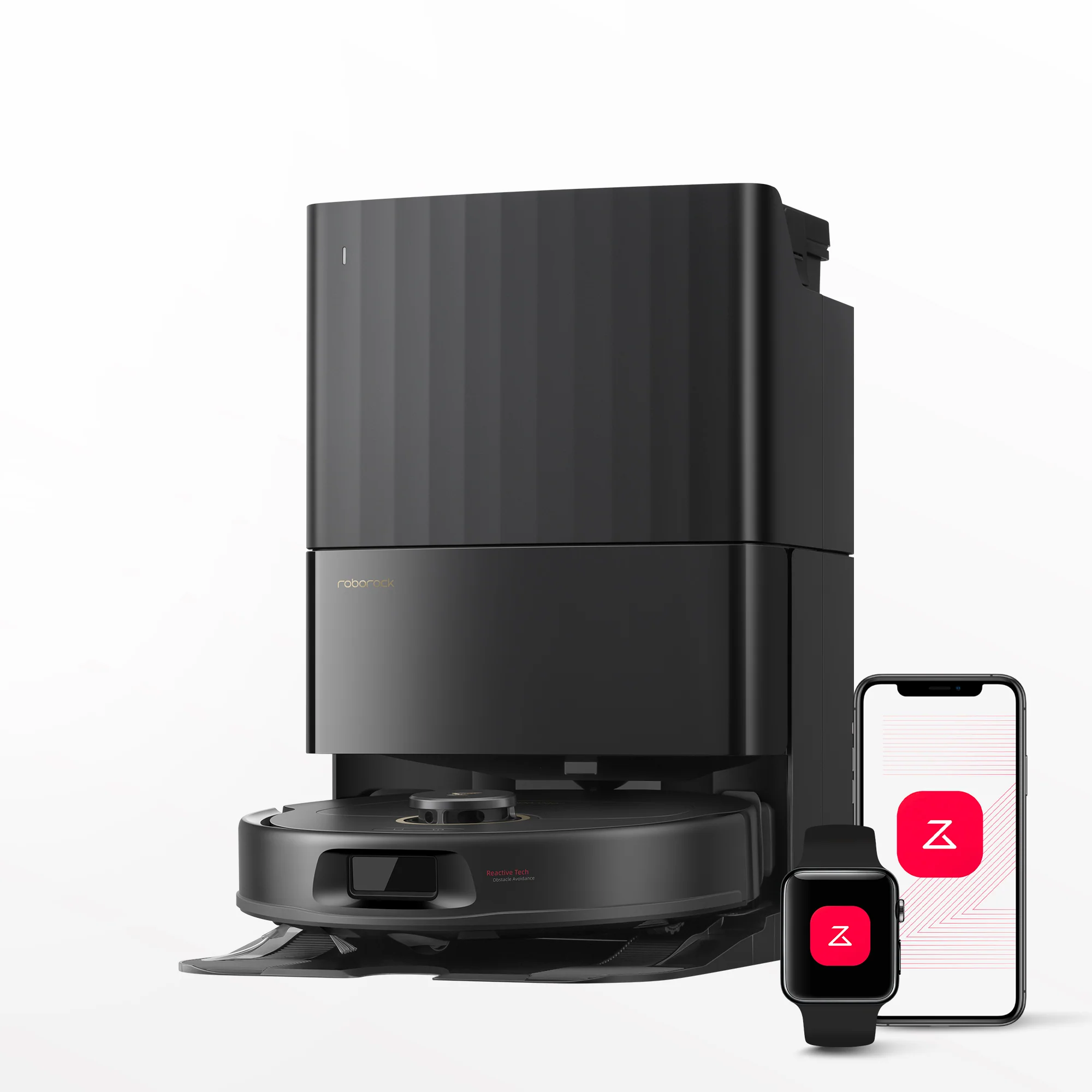 Roborock Qrevo S5V robot aspirateur laveur avec station d’accueil multifonctionnelle