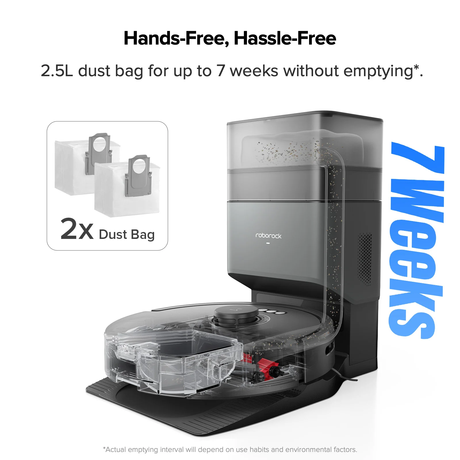 Roborock Q5 Max+ robot aspirateur