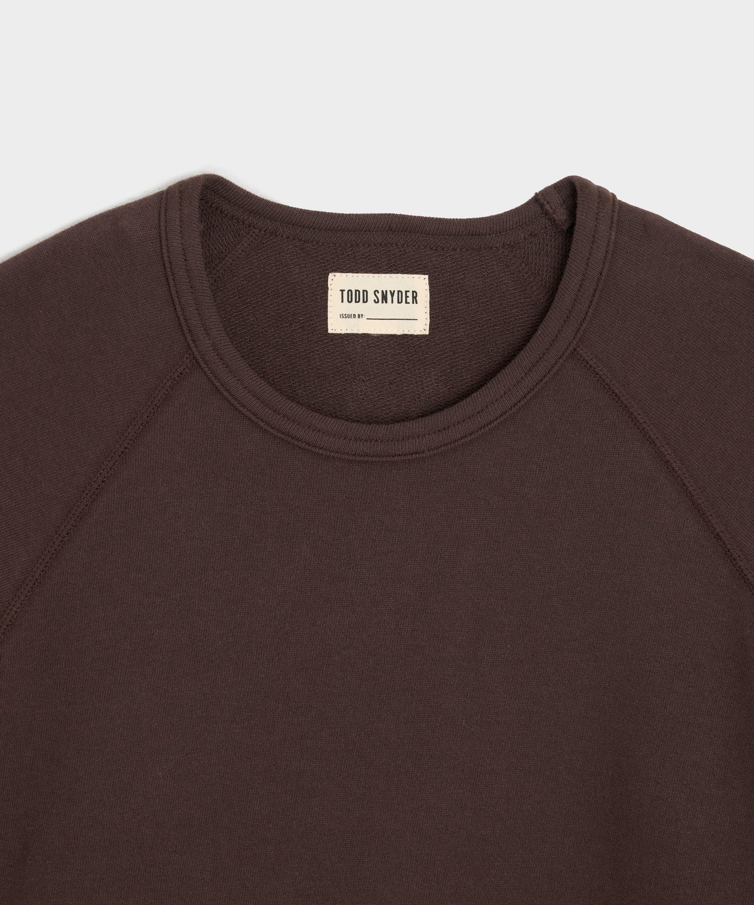 Lightweight Terry Cloth Crew