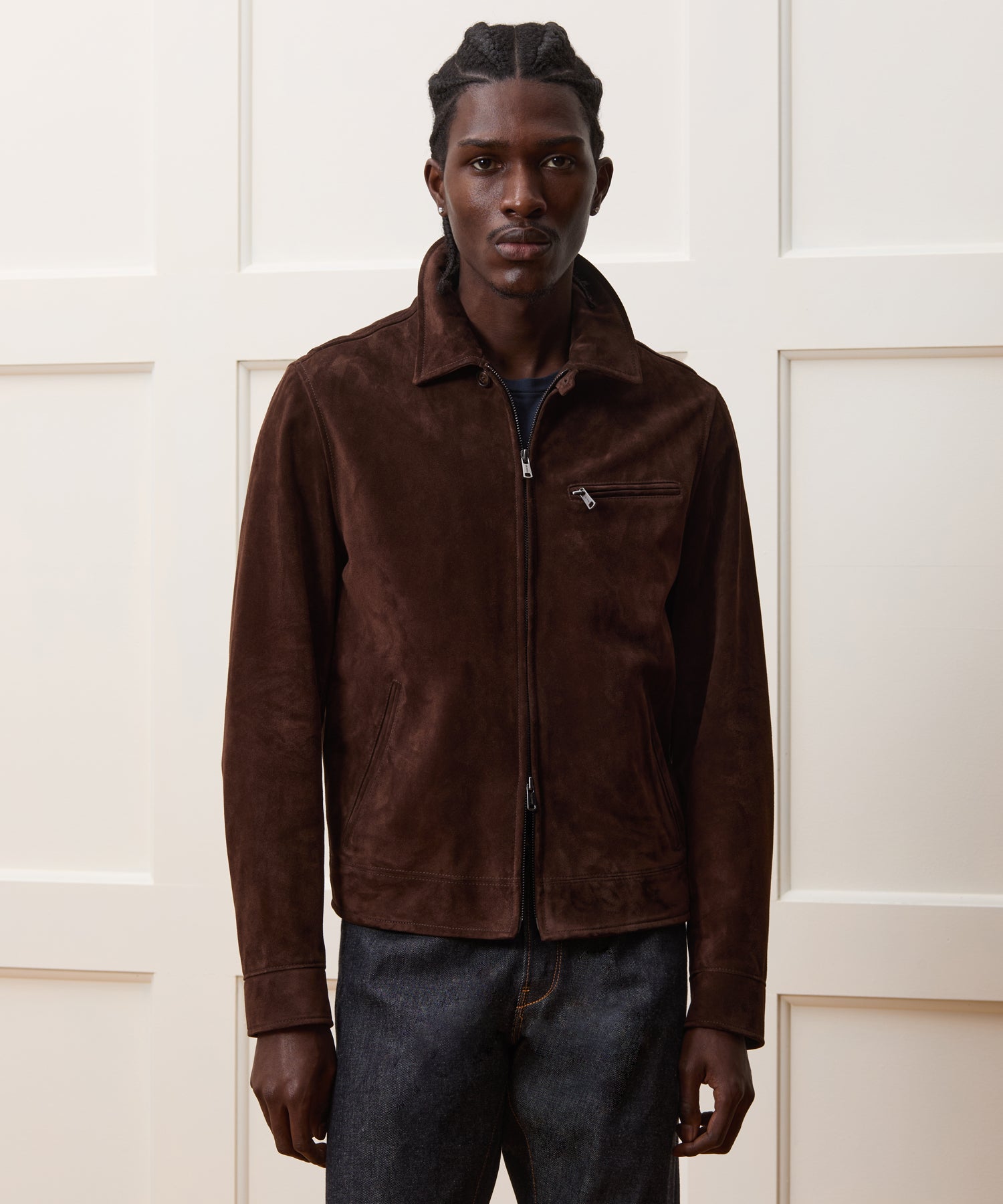 Italian Suede Dean Jacket