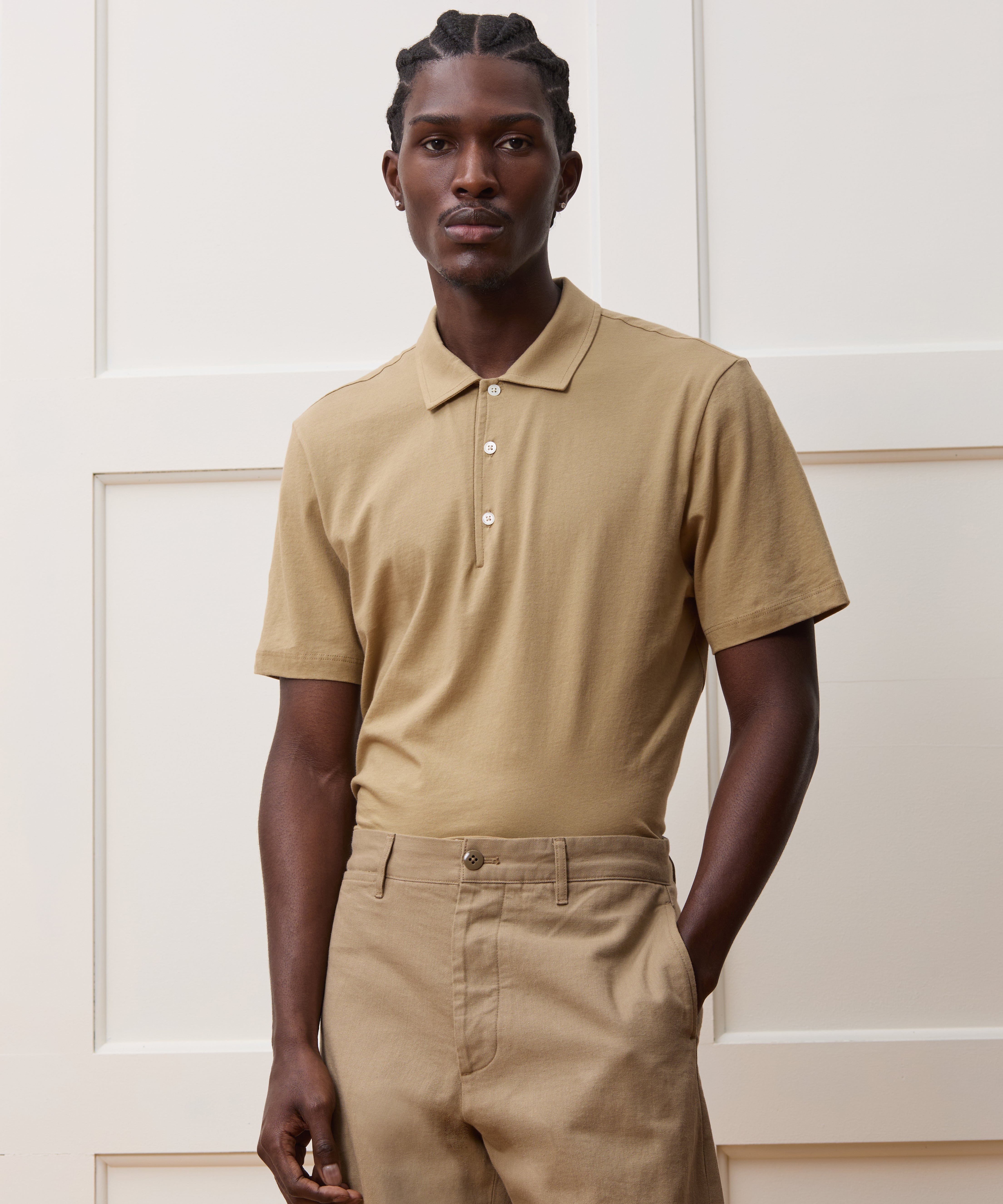 Made In L.A. Jersey Polo