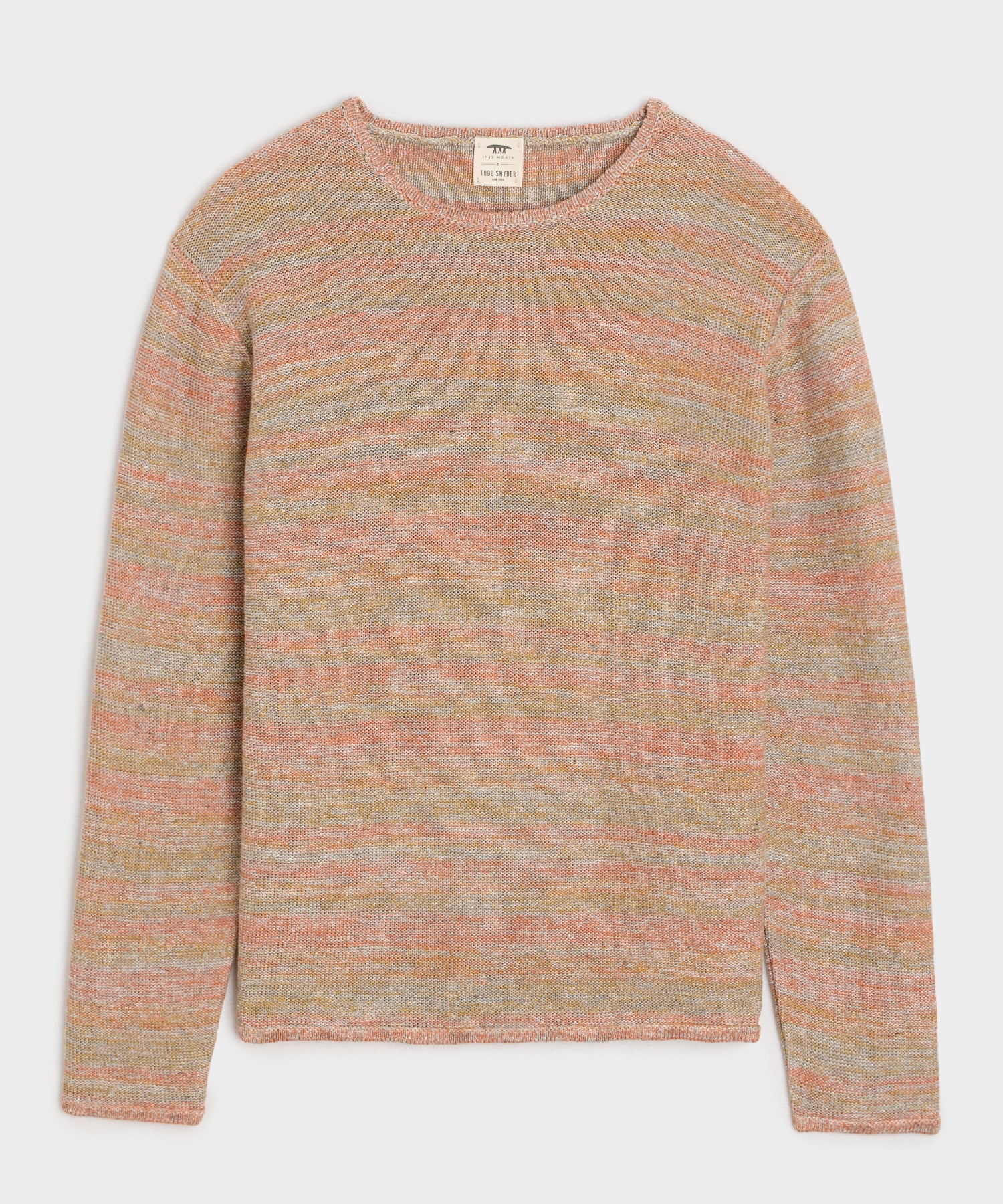 Inis Meáin Washed Linen Stretch Strata Tunic in Natural Mix