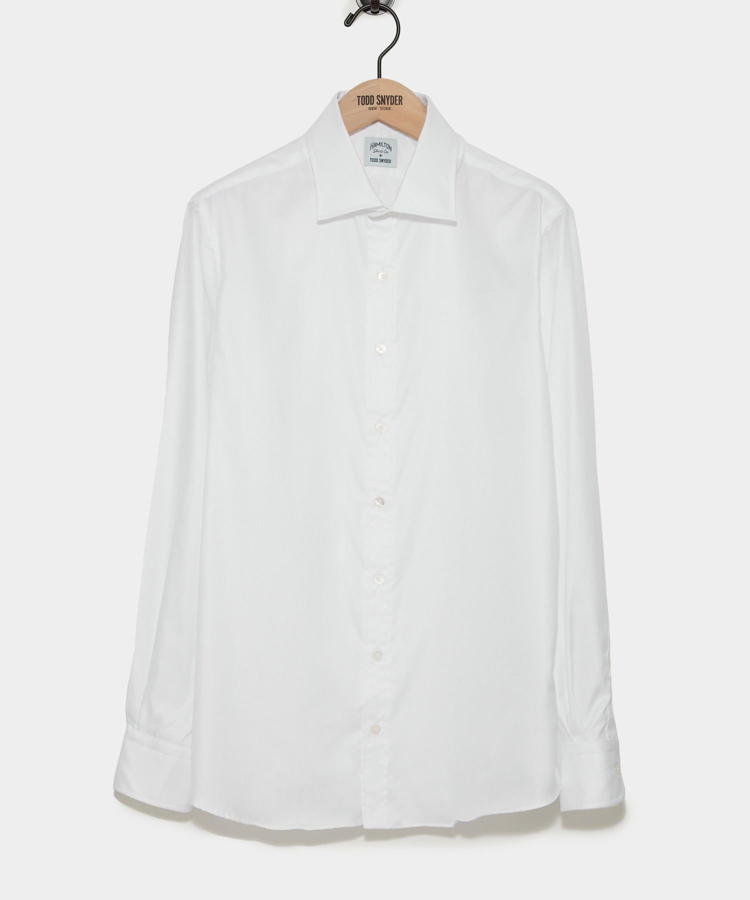 Hamilton + Todd Snyder Cotton Oxford Spread Collar Dress Shirt