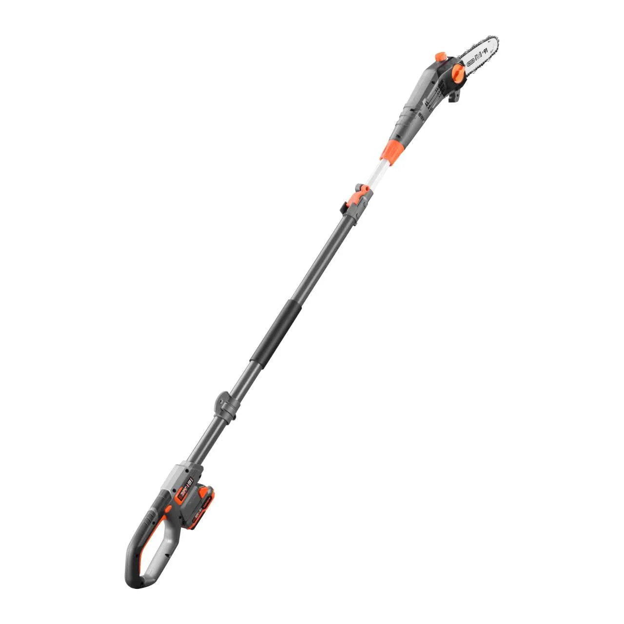 Élagueuse sur perche télescopique à batterie 20V FUXTEC FX-E1HE20 - avec batterie et chargeur