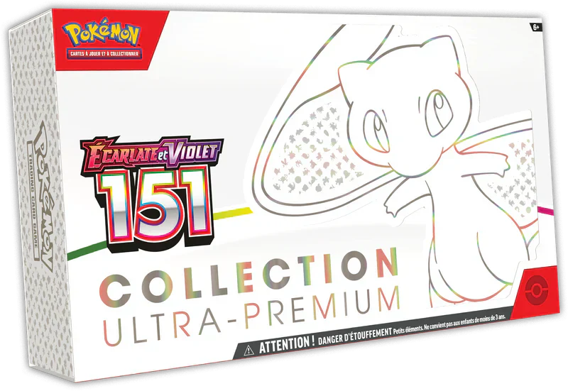 Jeu de carte Pokémon - Ultra Premium Mew 151 (scellé)